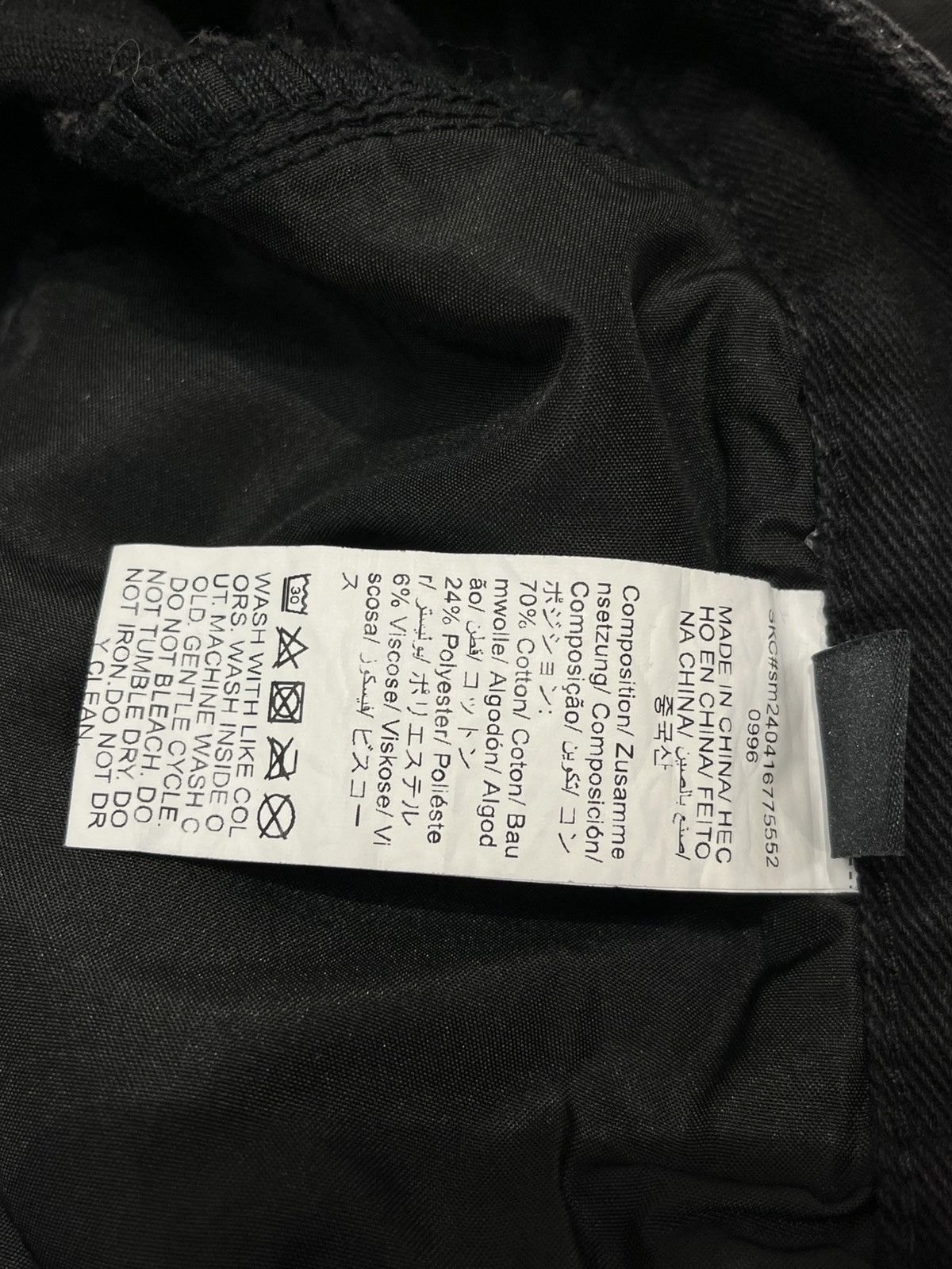 Other Denim Cargo Pants Black Size US 38 / EU 54 - 4 Thumbnail
