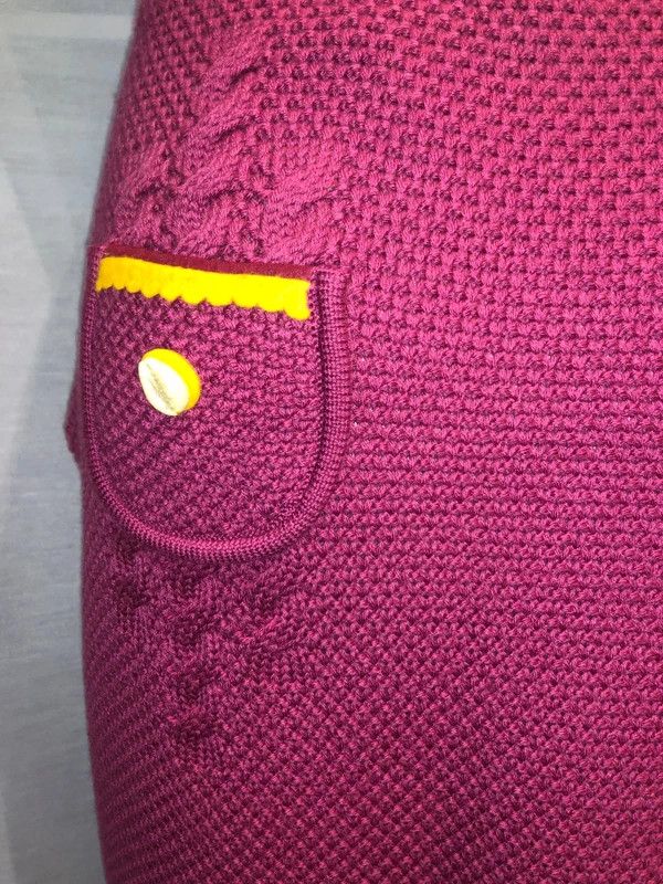 John Galliano 1999 Crochet Wool Longuette Skirt Size 27" / US 4 / IT 40 - 12 Thumbnail