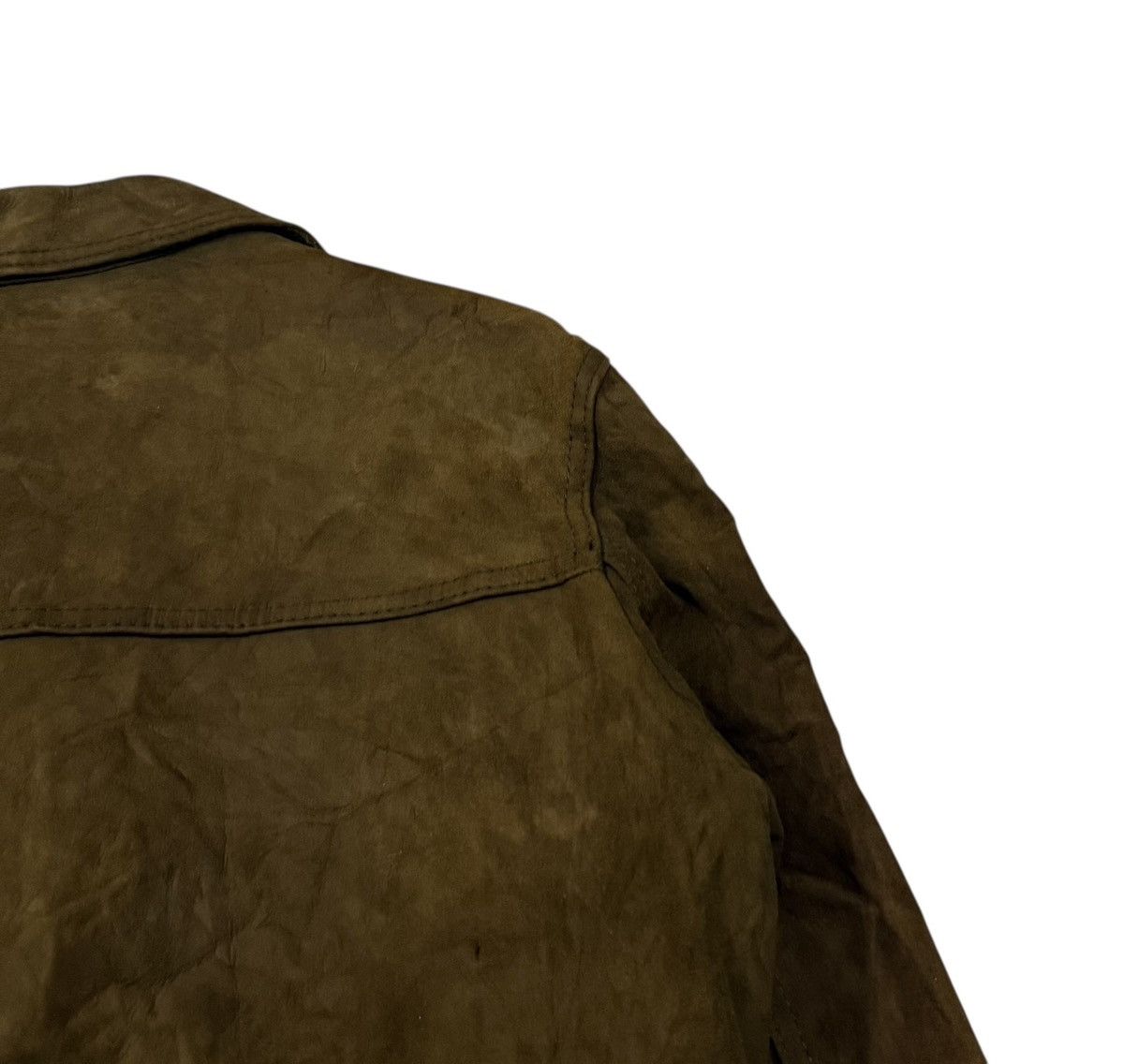 Leather Vintage Echt Leder Made In Germany Buttons Leather Jacket Size US M / EU 48-50 / 2 - 9 Thumbnail