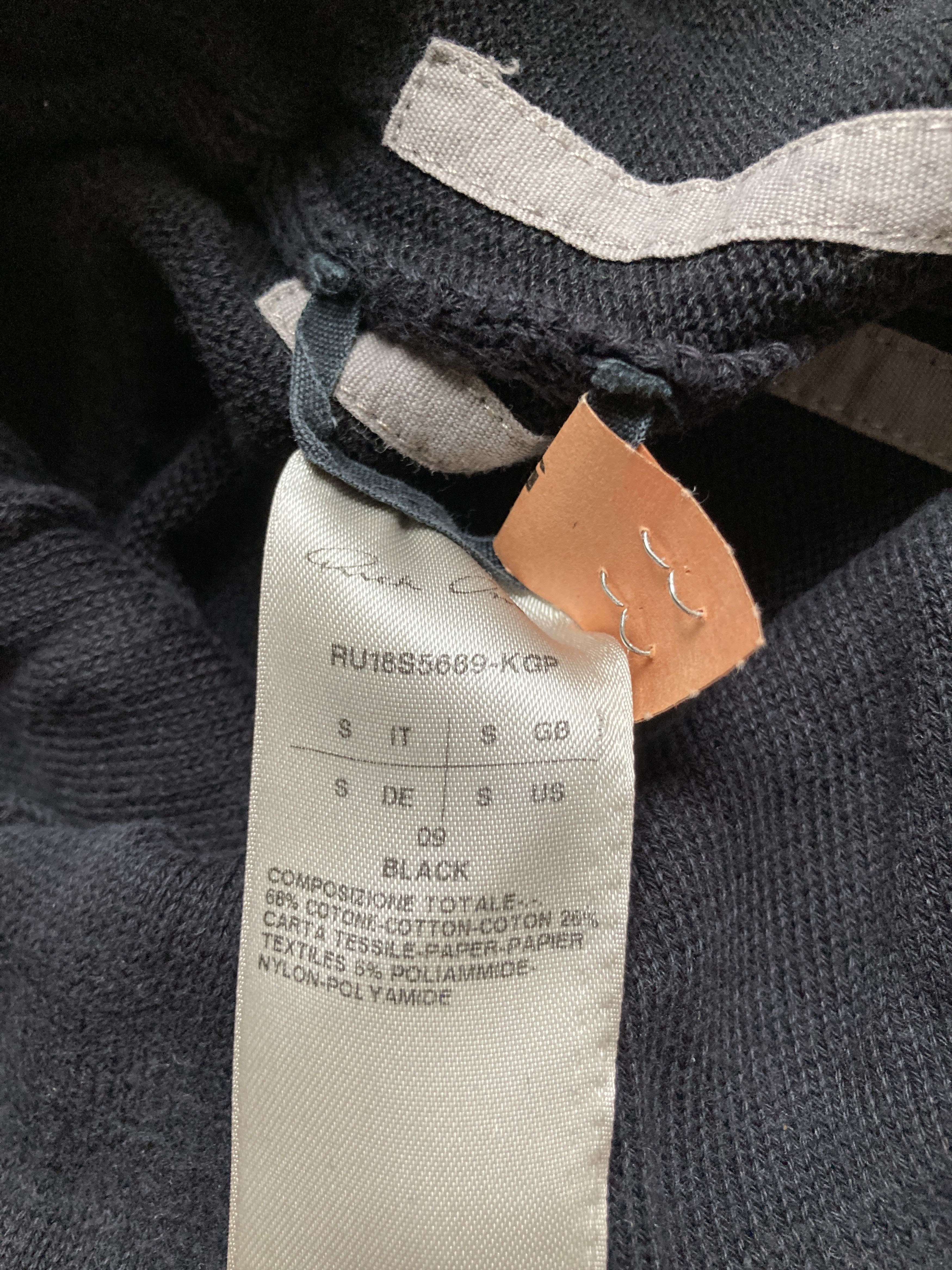 Rick Owens S/S 18 "DIRT" Paper Fibre Cotton Sweat Pants Rick Owens S Size US 30 / EU 46 - 15 Thumbnail