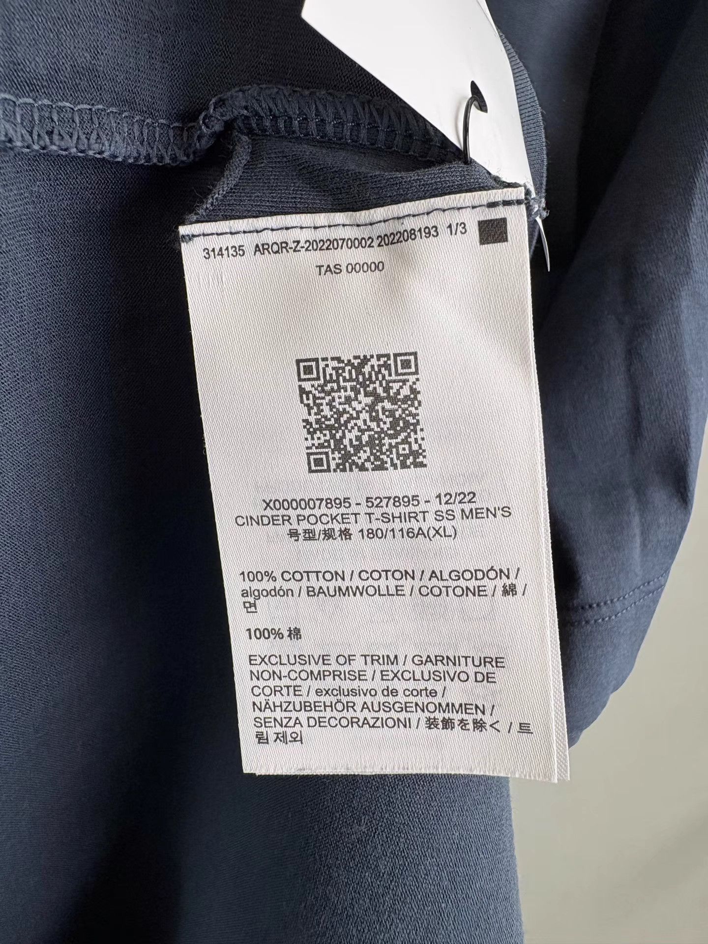 Arc'teryx ARC'TERYX CINDER POCKET Short Sleeve K1 Size US XL / EU 56 / 4 - 5 Thumbnail