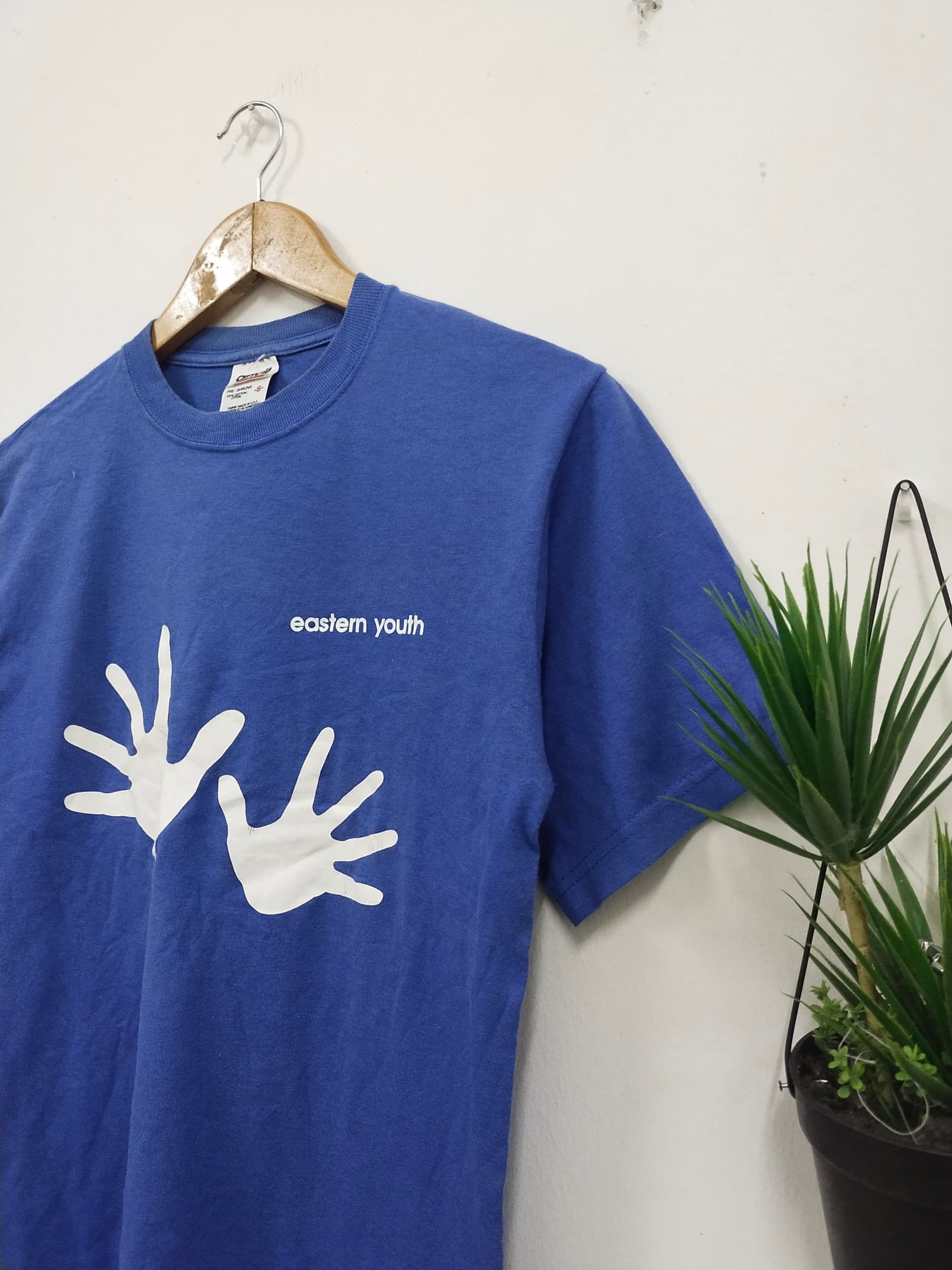 Band Tees × Vintage Vintage 90s Eastern Youth Punk Rock Band t shirt promo Size US M / EU 48-50 / 2 - 3 Thumbnail