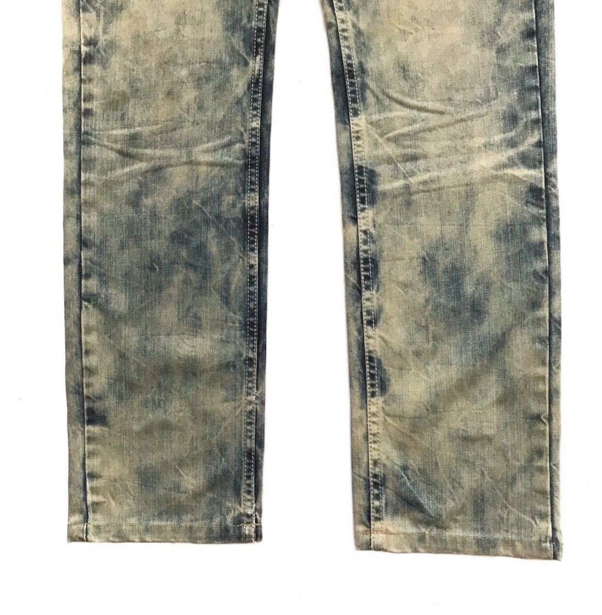 20471120 SEMANTIC DESIGN BLEACH DISTRESSED JEANS Size US 31 - 3 Thumbnail