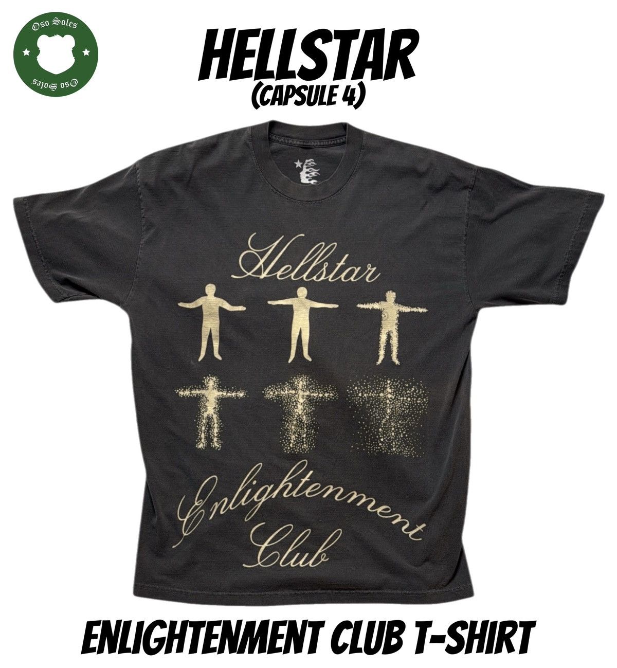 HELLSTAR Hellstar (Capsule 4) Enlightenment Club T-shirt Large Size US L / EU 52-54 / 3 - 1 Thumbnail
