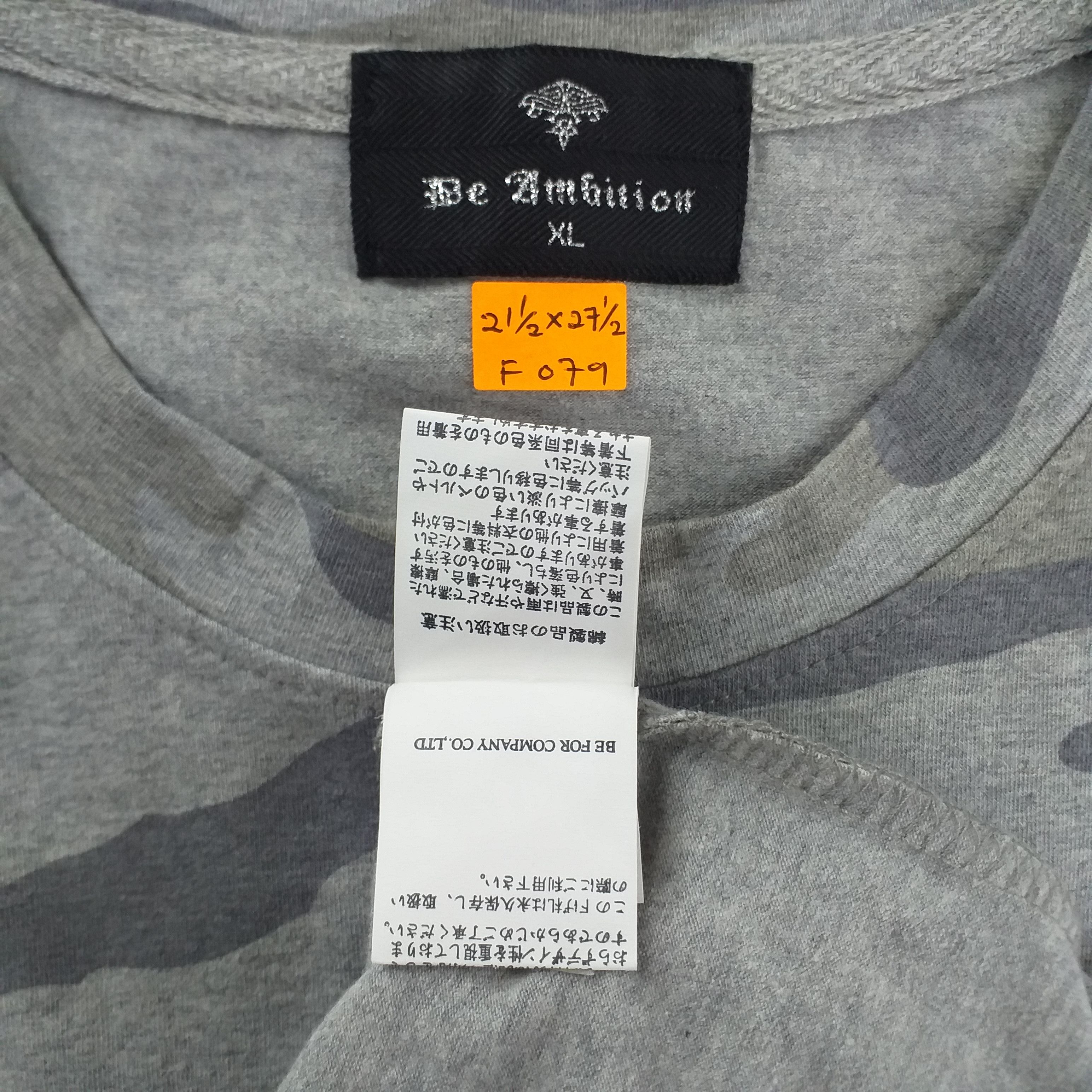 Japanese Brand Vintage Skulls Ambition Japenese Brand Large Tshirt -F079 Size US L / EU 52-54 / 3 - 6 Thumbnail