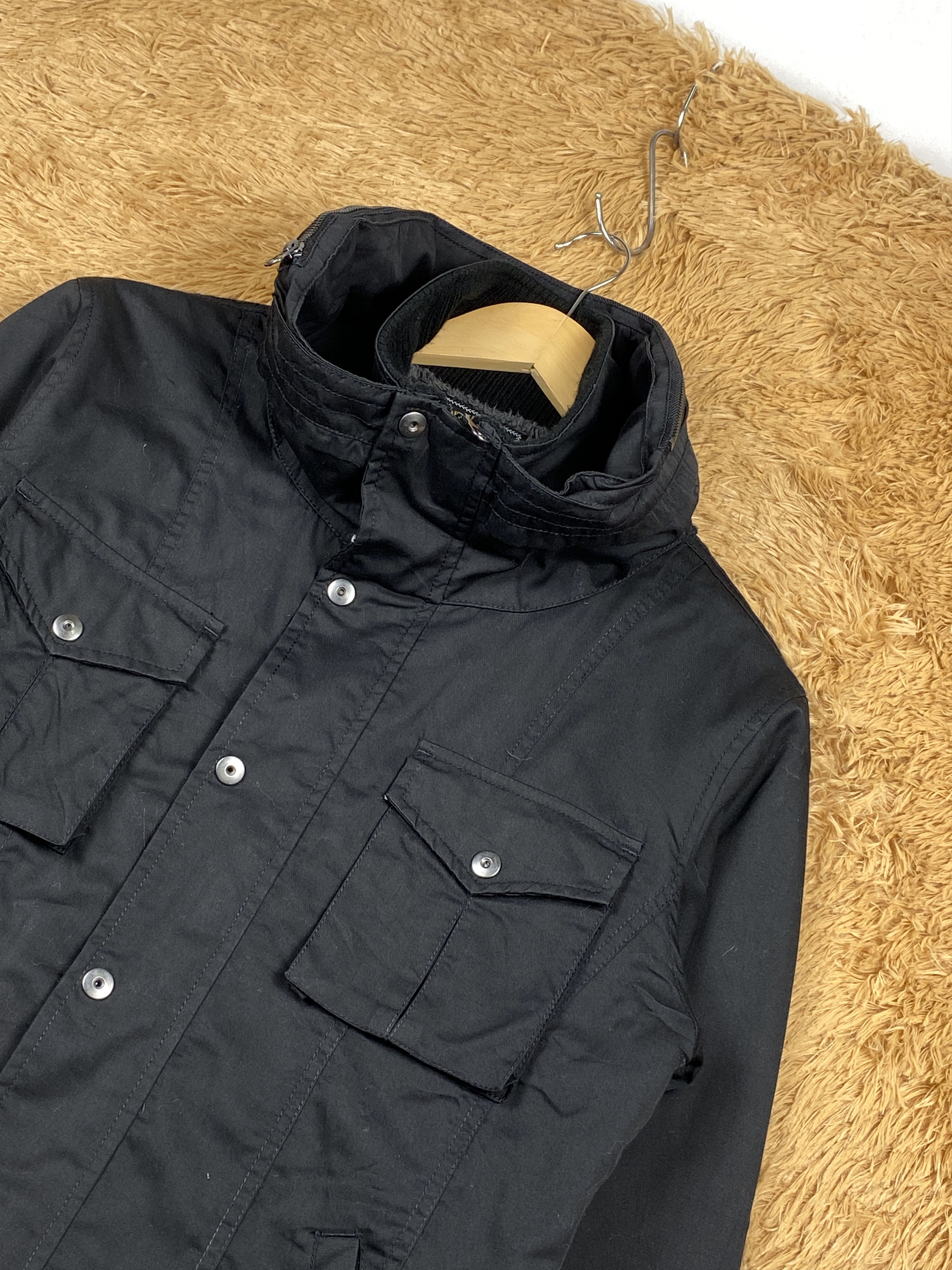 Japanese Brand × Vintage Vintage Panaspur Sherpa Lining Zip Up Jacket Size US S / EU 44-46 / 1 - 2 Thumbnail