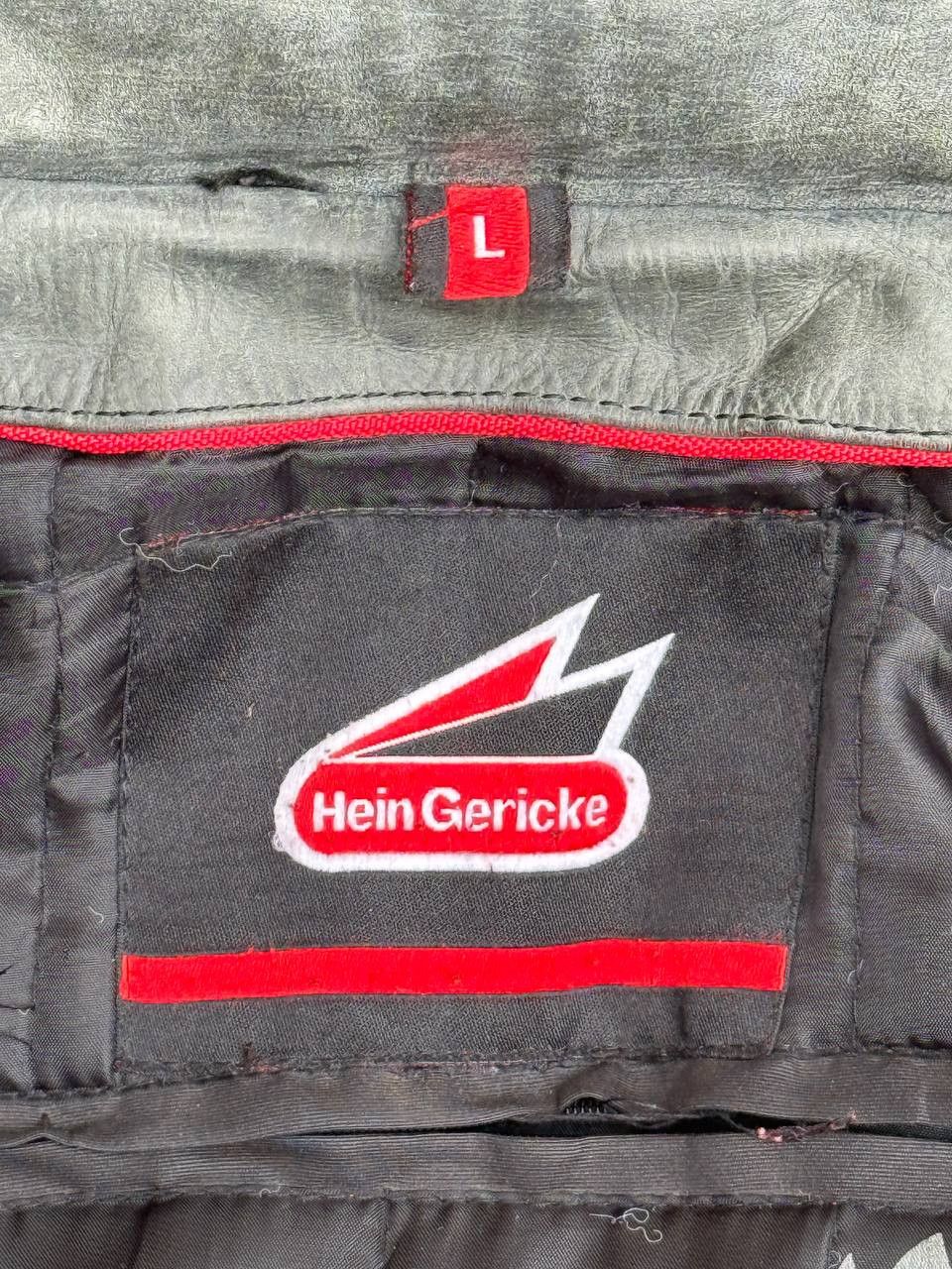 Hein Gericke Hein Gericke Distressed Moto Leather Biker Jacket Cafe Racer Size US L / EU 52-54 / 3 - 13 Thumbnail