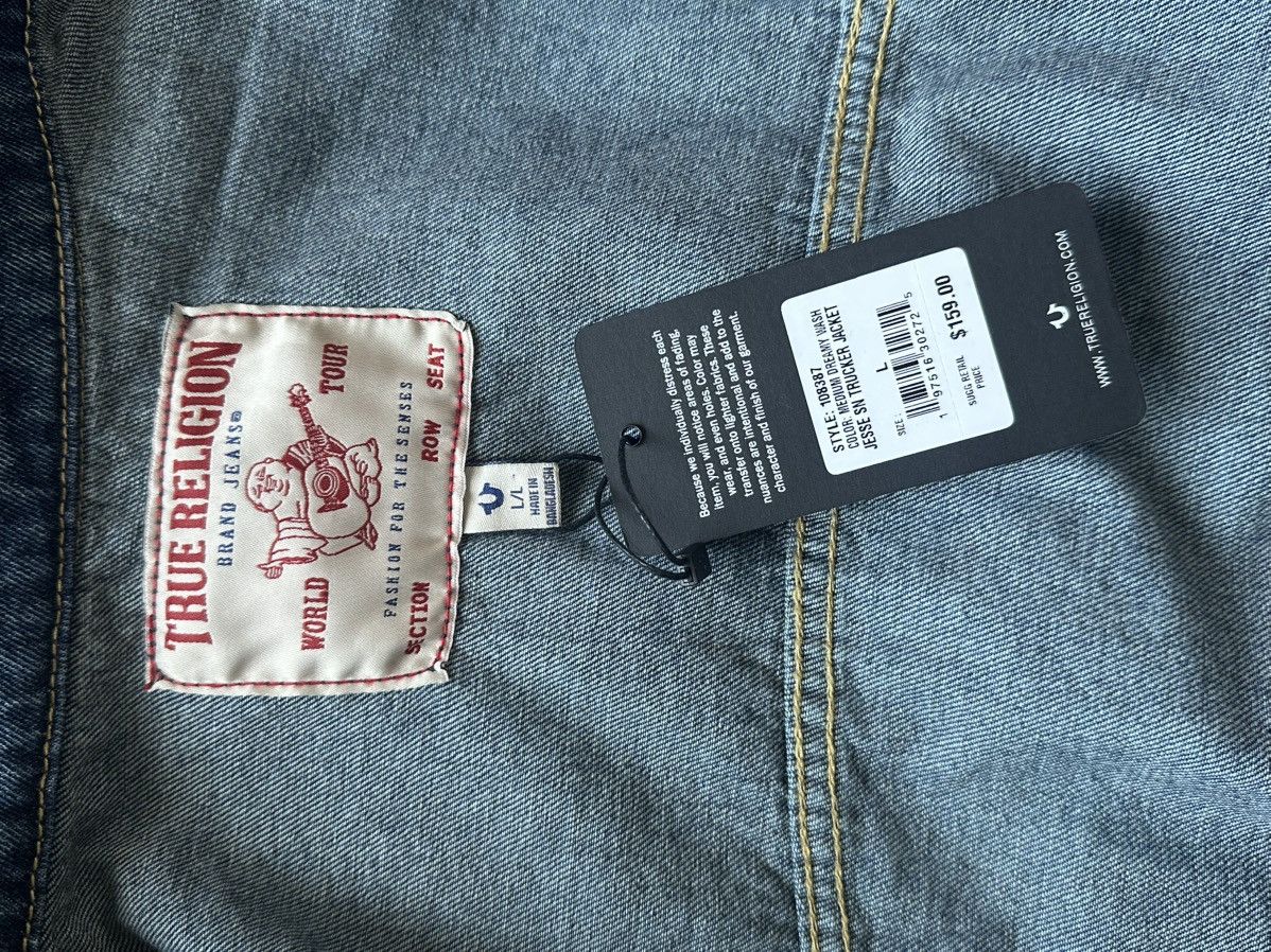True Religion True Religion Trucker Jacket Denim Size US L / EU 52-54 / 3 - 5 Thumbnail