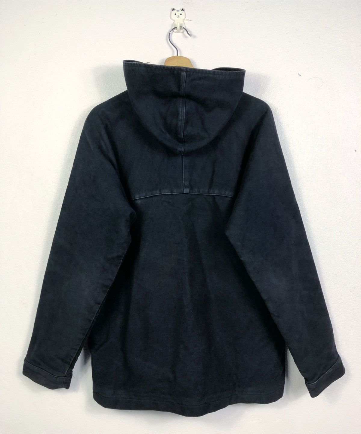 A.P.C. Rare Vintage A.P.C. Half Zip Hoodie Made in France Size US S / EU 44-46 / 1 - 7 Thumbnail