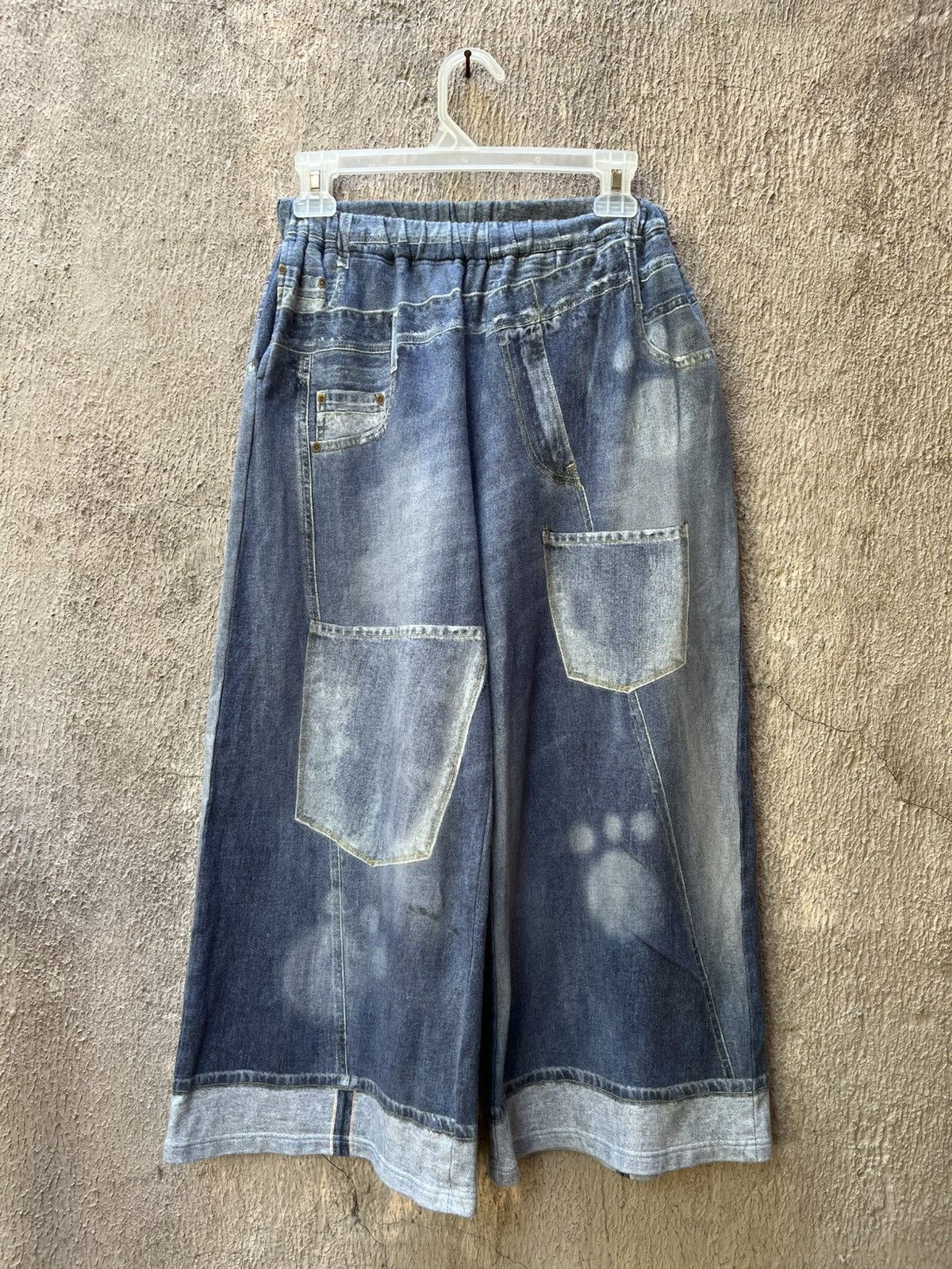 Tsumori Chisato Tsumori chisato Issey miyake wide pants Denim Print Size 26" / US 2 / IT 38 - 3 Thumbnail