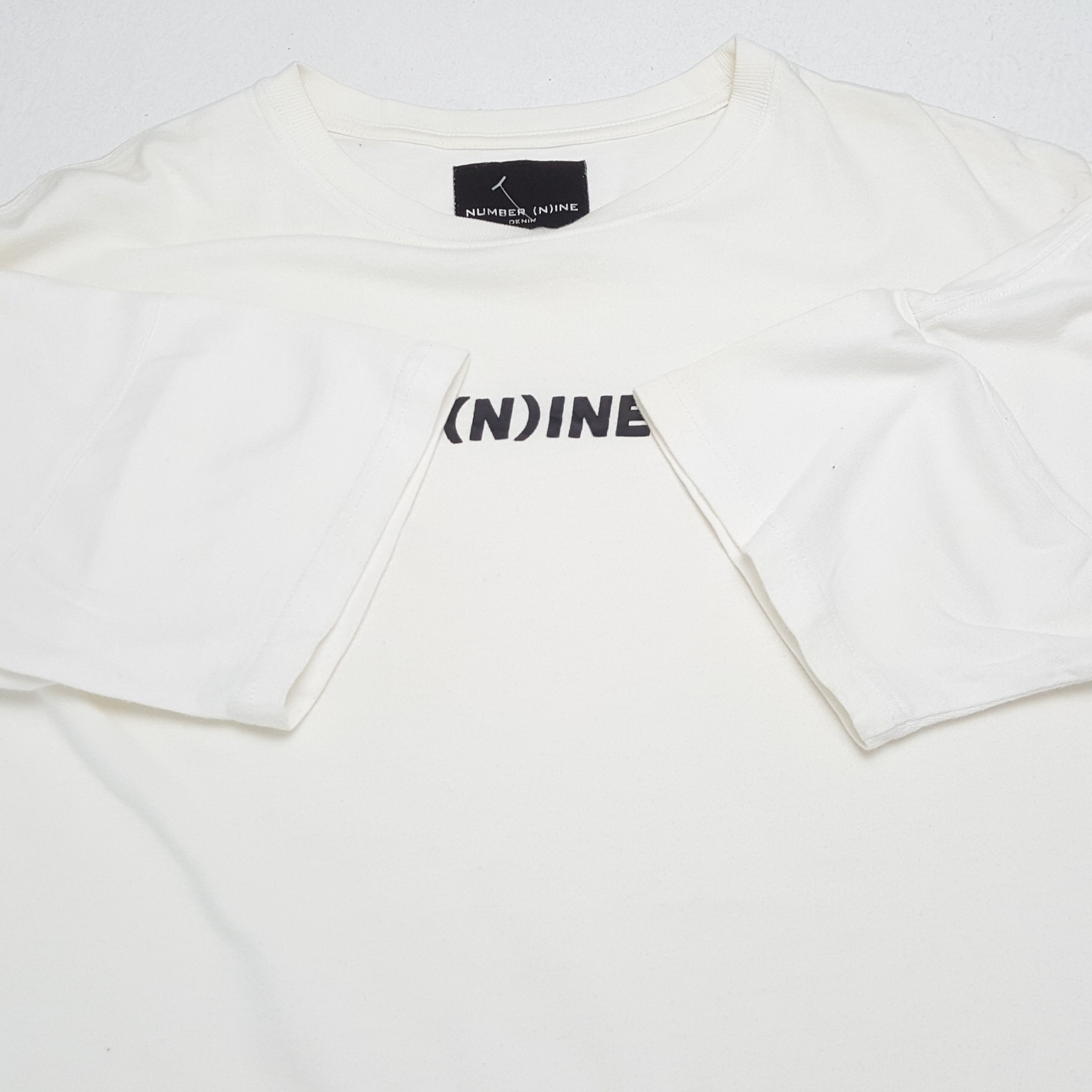 Japanese Brand × Number (N)ine × Vintage Vintage NUMBER (N)INE Japanese Fashion Brand T-Shirts Size US XL / EU 56 / 4 - 6 Thumbnail