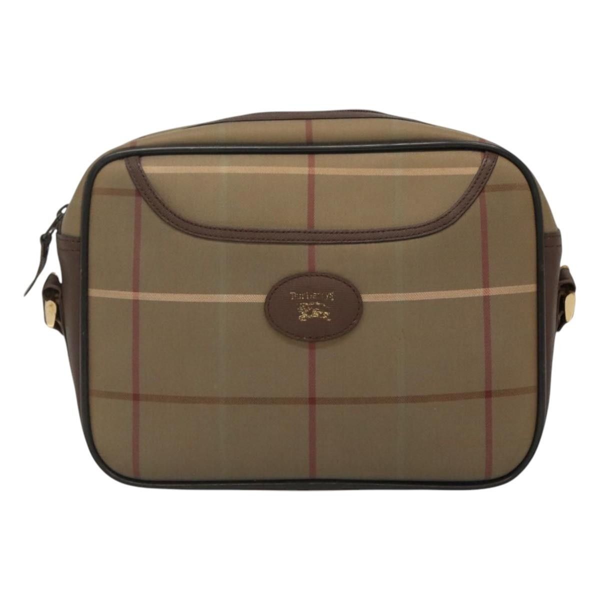 Burberry Burberry Nova check Canvas and Leather Size ONE SIZE - 1 Thumbnail