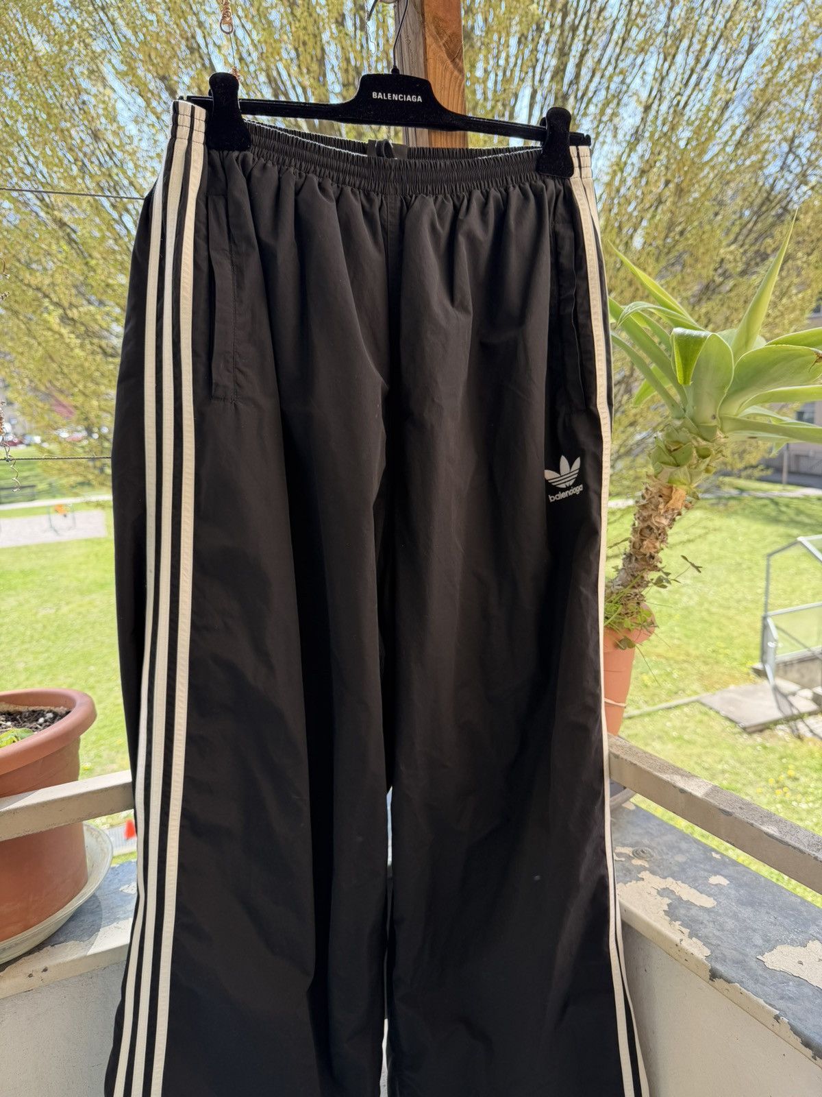Adidas × Balenciaga Balenciaga x Adidas Nylon Track pants Size US 36 / EU 52 - 1 Thumbnail