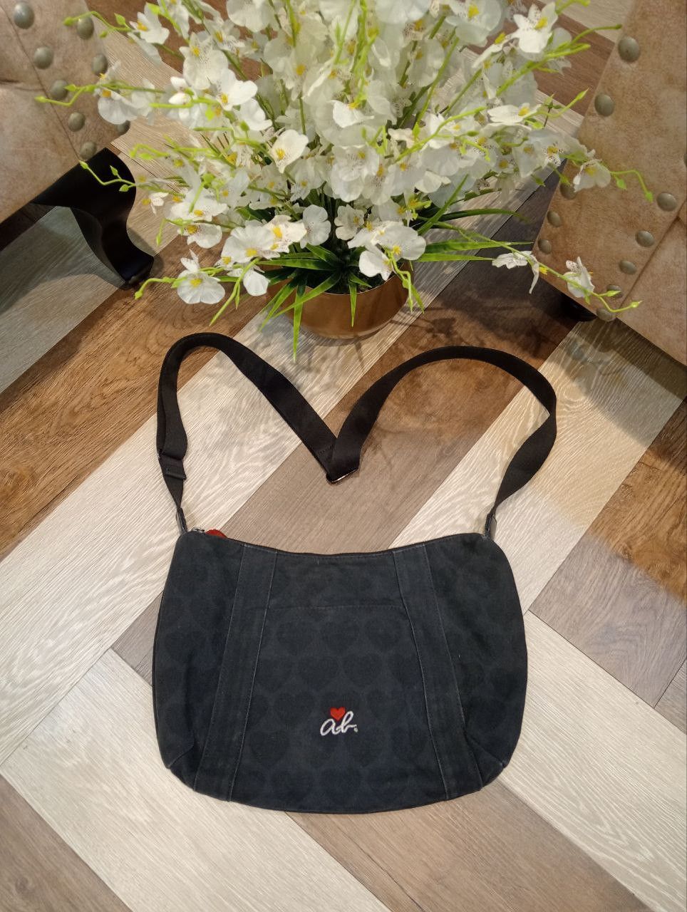 agnes b. AGNES B. VOYAGE SLING BAG - BLACK Size ONE SIZE - 1 Thumbnail
