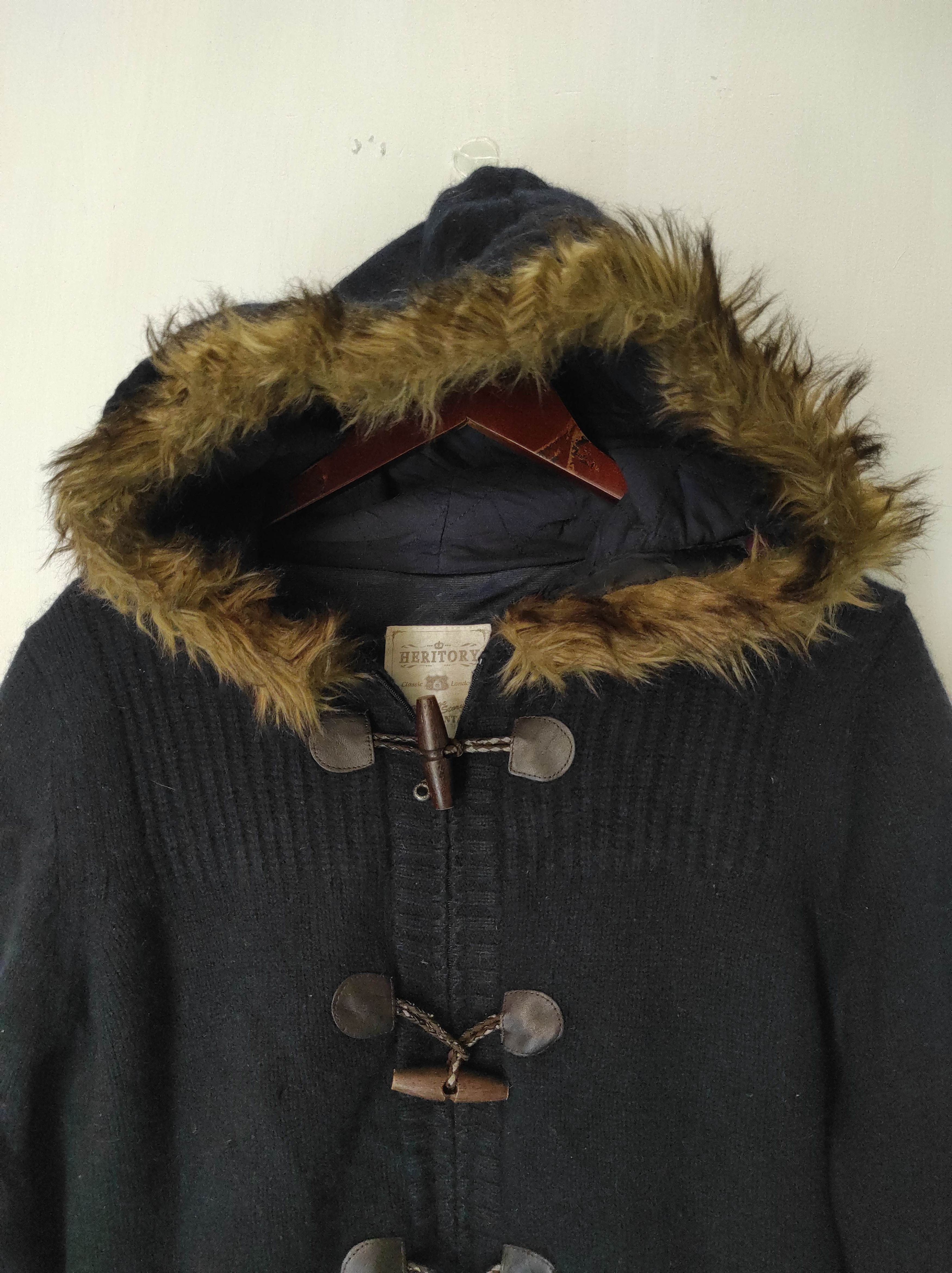 Homespun Knitwear Heritory Knit Zip Fur Hoodie IfSixWasNine LGB style Size US S / EU 44-46 / 1 - 3 Thumbnail