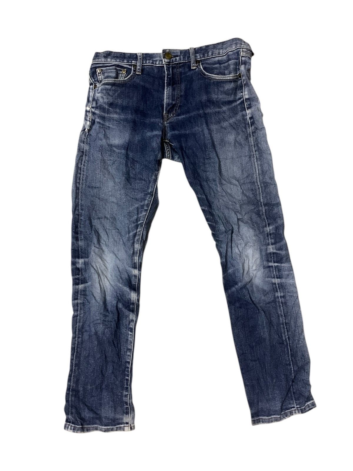 Uniqlo Uniqlo Distressed Flare Denim Jeans Selvedge Size US 32 / EU 48 - 1 Thumbnail