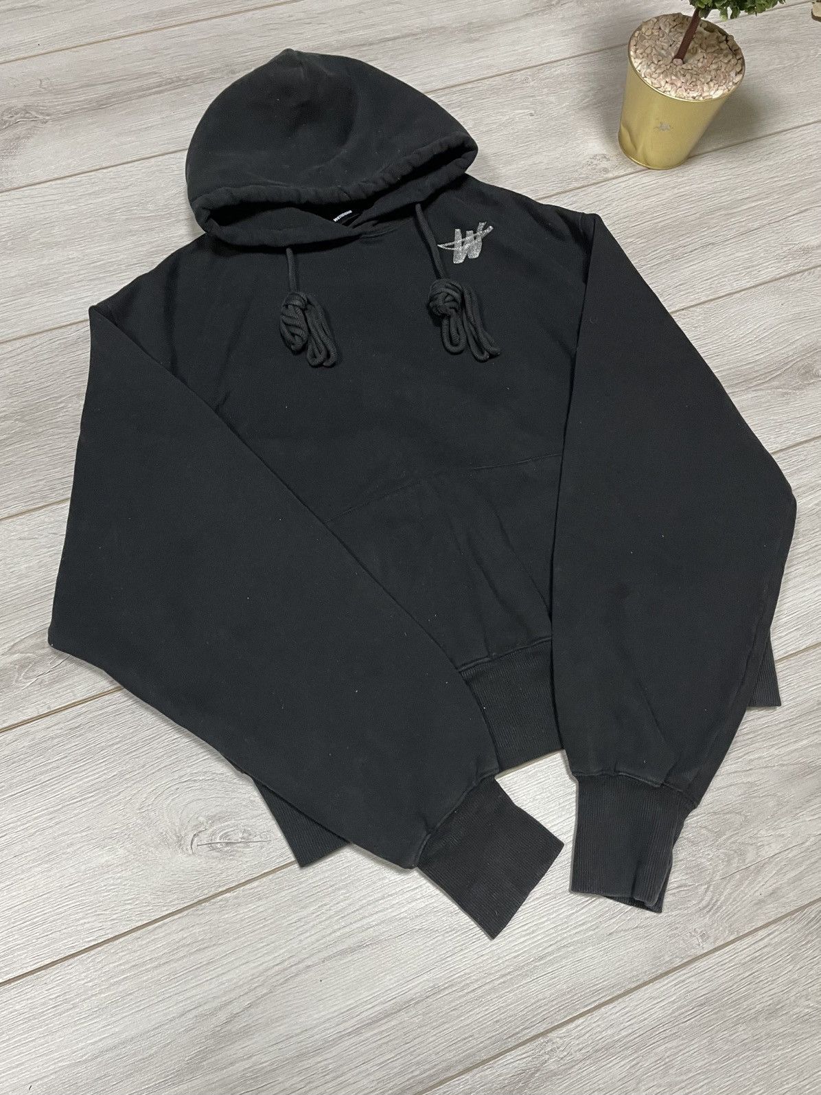 WE11DONE We11Done WD logo Oversized Korea Hoodie Size US S / EU 44-46 / 1 - 5 Thumbnail