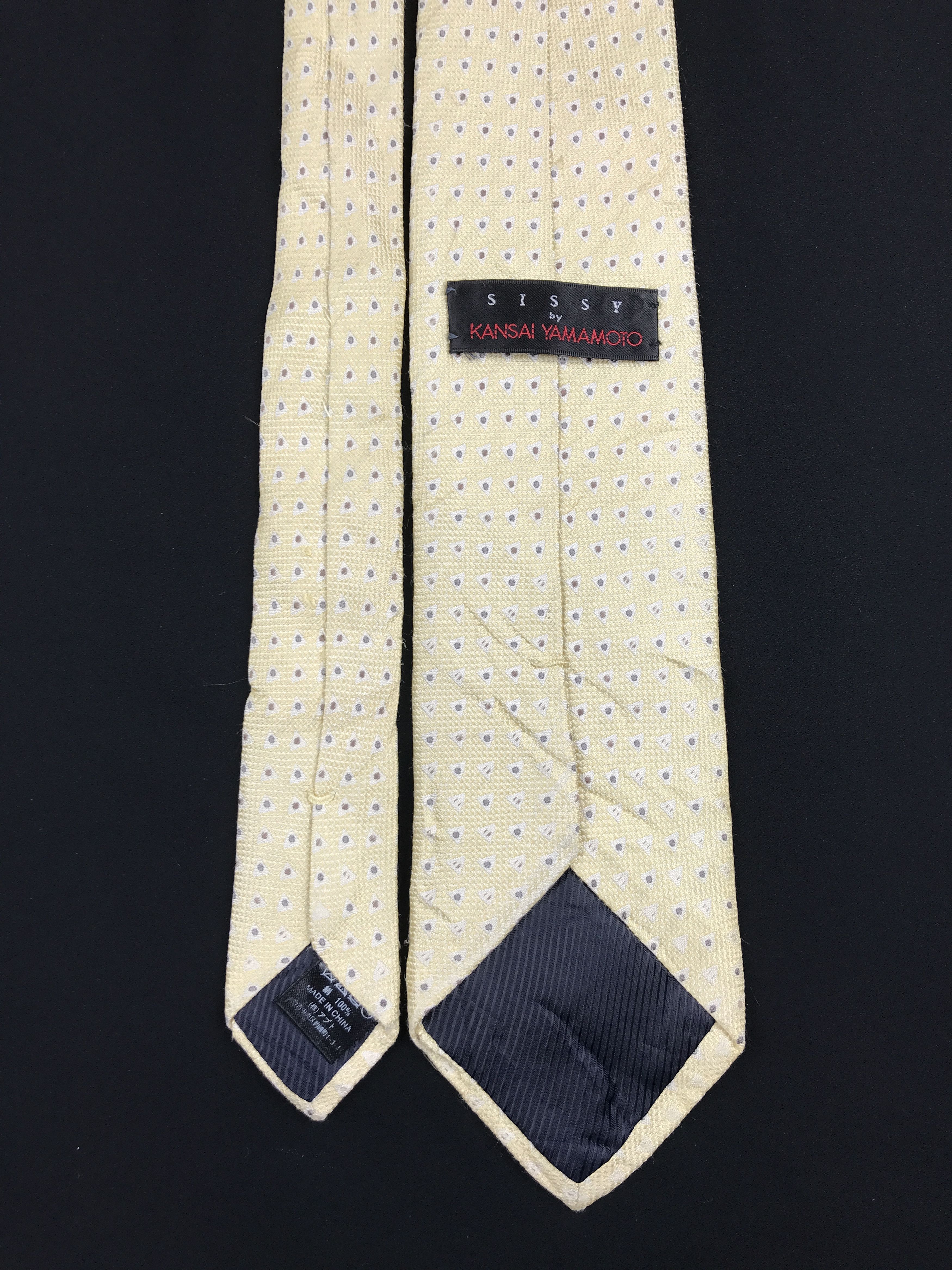 Japanese Brand × Kansai Yamamoto × Vintage Vintage Kansai Yamamoto Homme Silk Necktie Size ONE SIZE - 4 Thumbnail