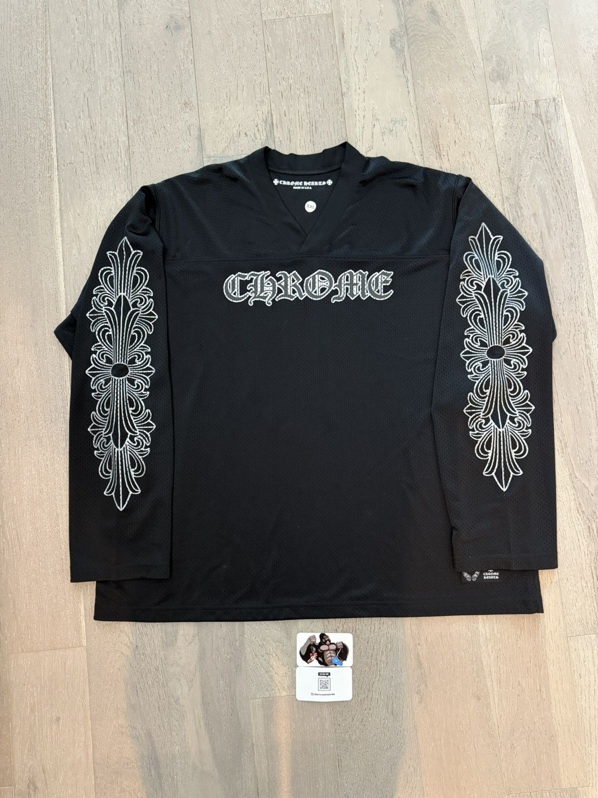 Chrome Hearts Chrome Hearts Jersey Black Size US XXL / EU 58 / 5 - 2 Thumbnail