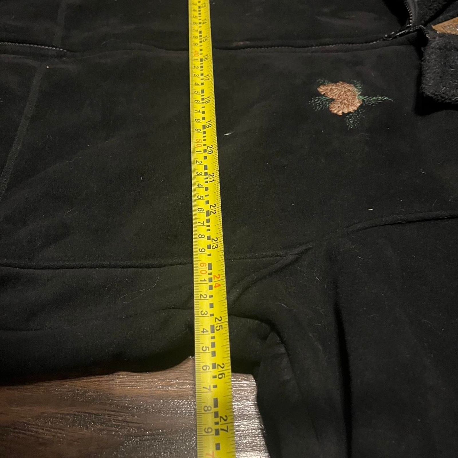Vintage Vintage Back Bear Ridge Suede Zipup Coat Size XXL / US 16-18 / IT 52-54 - 3 Thumbnail