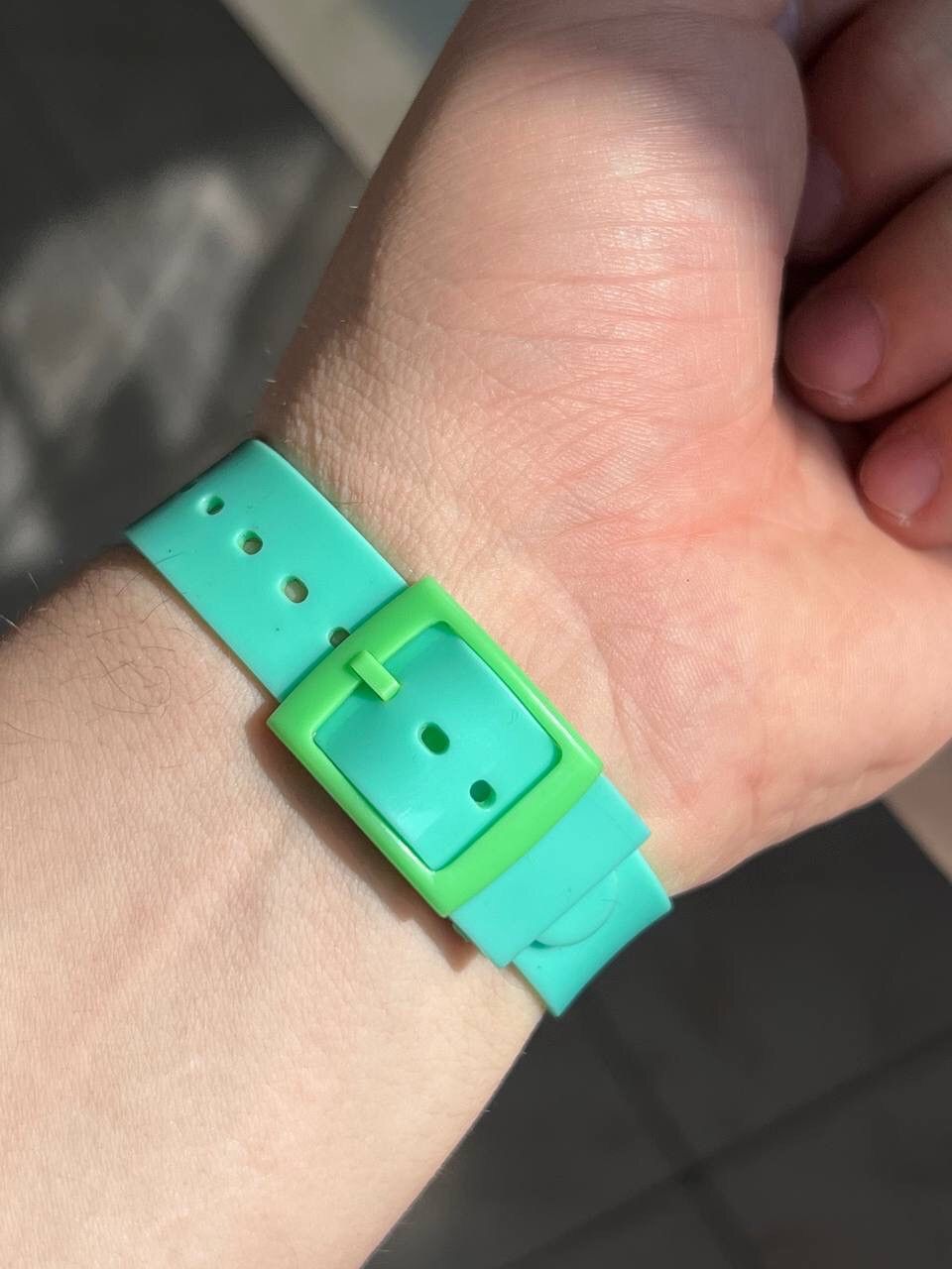 Japanese Brand × Vintage Vintage Watermelon 🍉 Summer Japanese style futuristic Watch Size ONE SIZE - 7 Thumbnail
