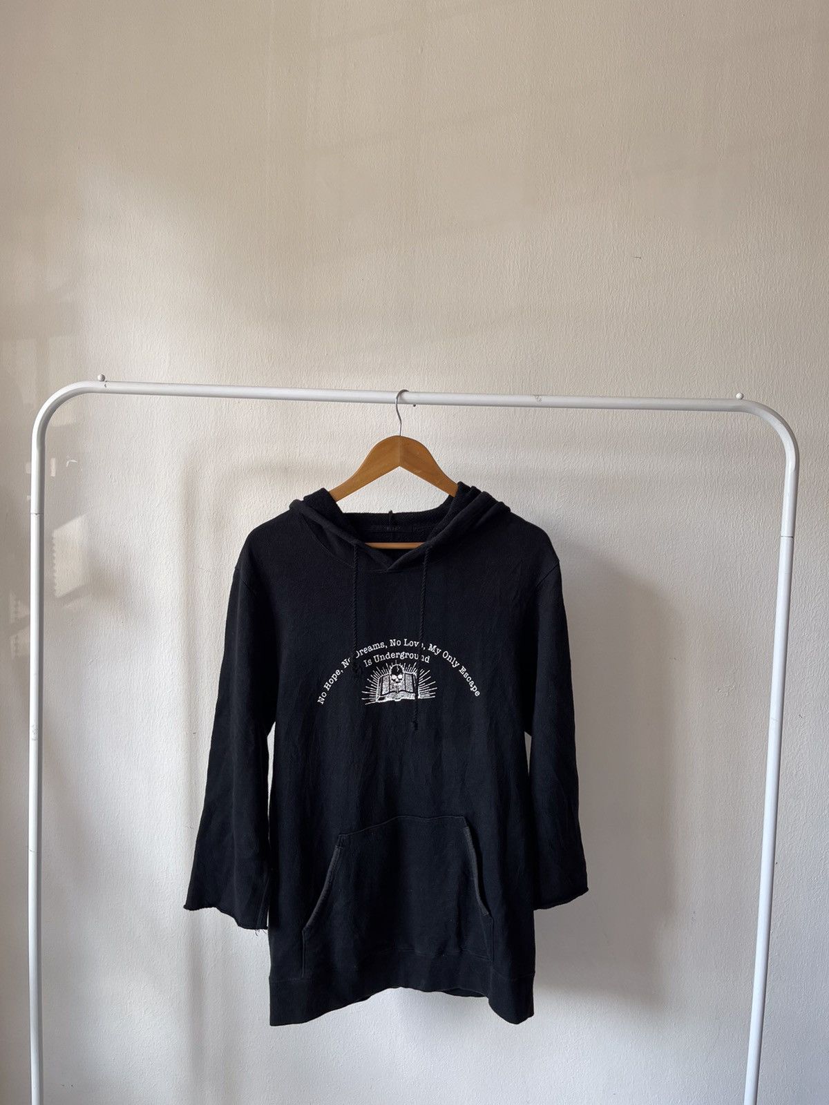 If Six Was Nine × Japanese Brand × Le Grande Bleu (L.G.B.) Bias ‘ NoHopeNoDreamsNoLove’ Hoodie Size US M / EU 48-50 / 2 - 4 Thumbnail
