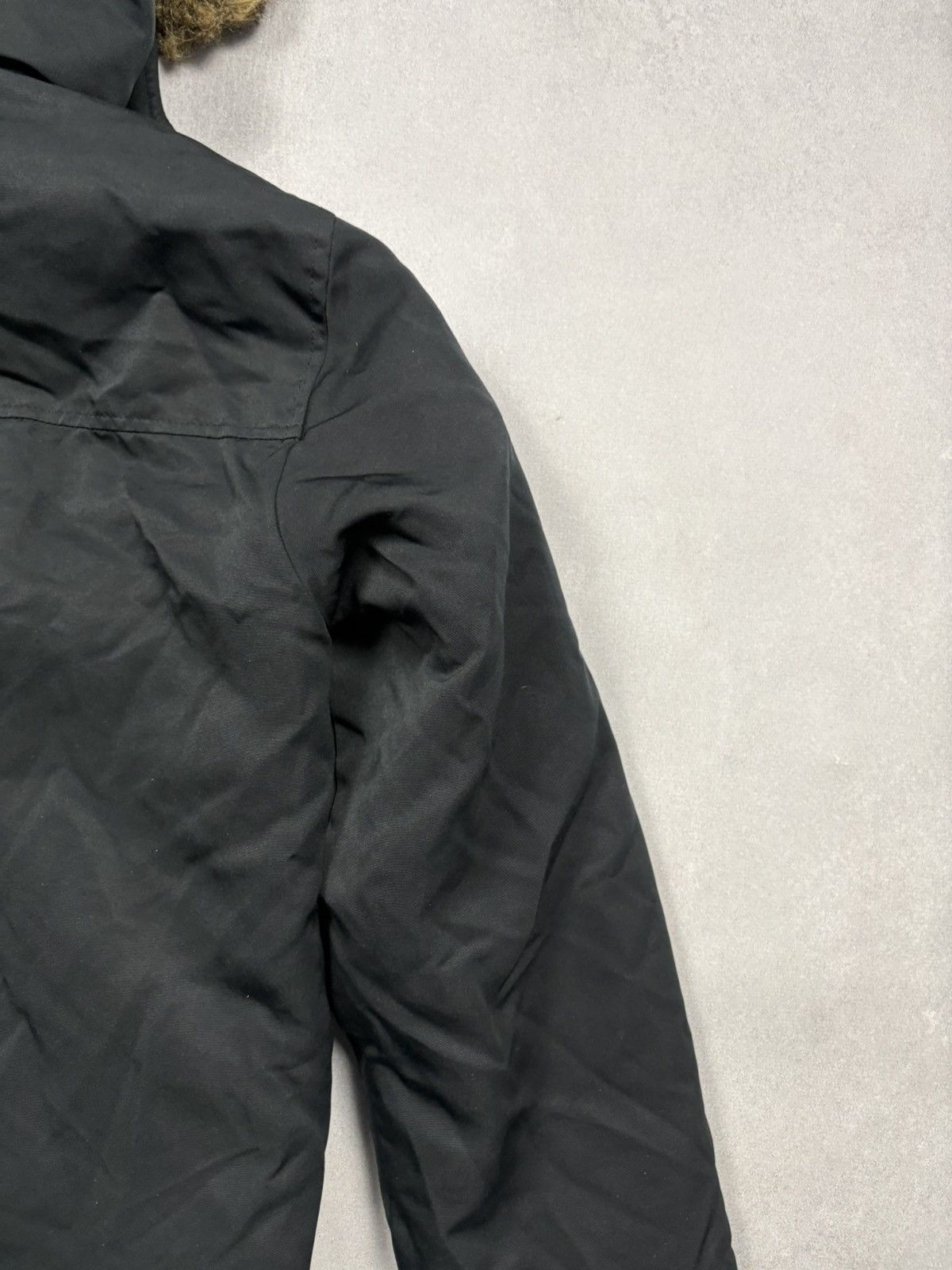 Hollister Hollister Black Faux Fur Lined Parka Jacket XS Y2K Size XS / US 0-2 / IT 36-38 - 23 Thumbnail
