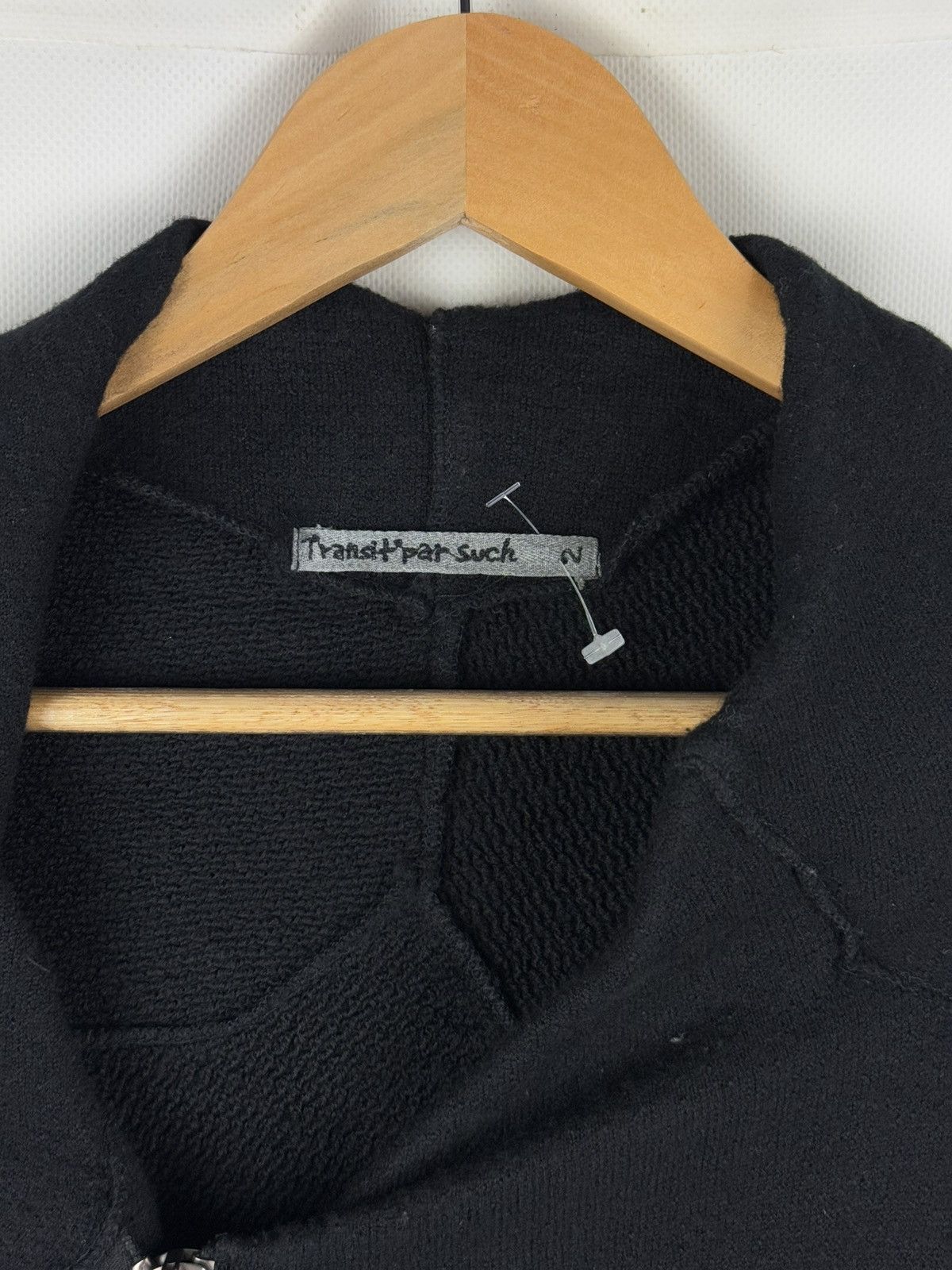 Transit Transit Par-Such Avant-Garde Lagenlook Wool Coat Jacket Size M / US 6-8 / IT 42-44 - 8 Thumbnail