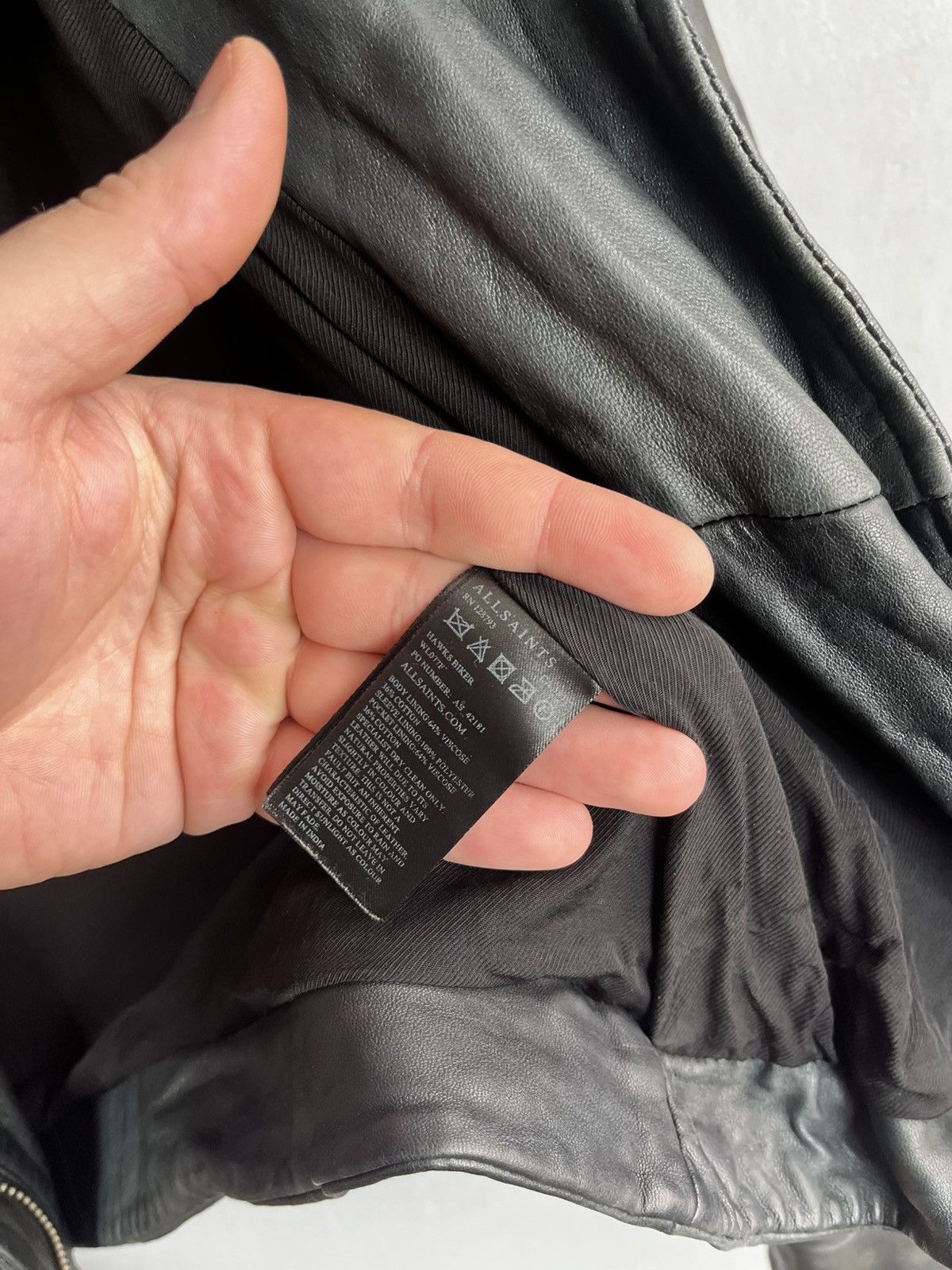 Allsaints Allsaints punk leather jacket size 38 Size M / US 6-8 / IT 42-44 - 17 Thumbnail