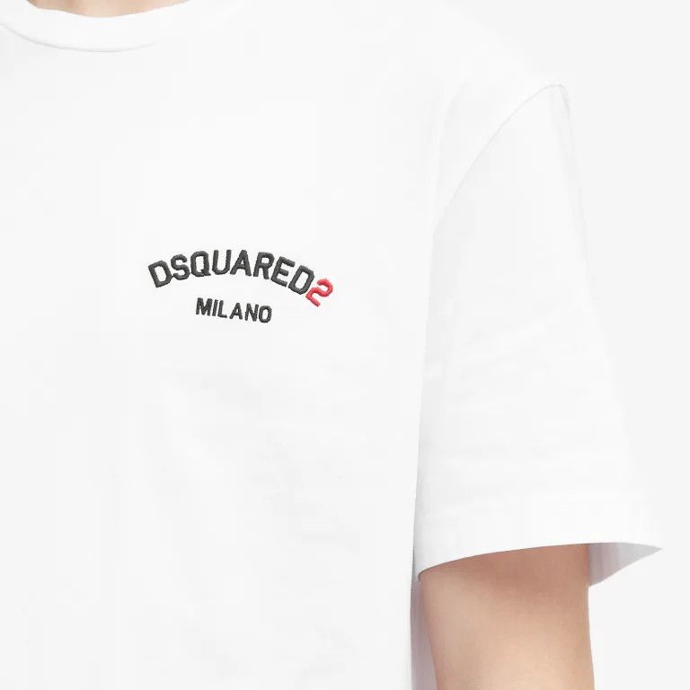 Dsquared2 o1s22i1n0325 Cotton T-Shirt in White Size US M / EU 48-50 / 2 - 5 Thumbnail