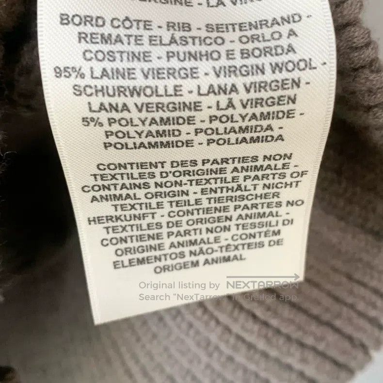 Hermes Hermes size 34 Men's Cashmere Beige Knit Sweater Size US M / EU 48-50 / 2 - 6 Thumbnail