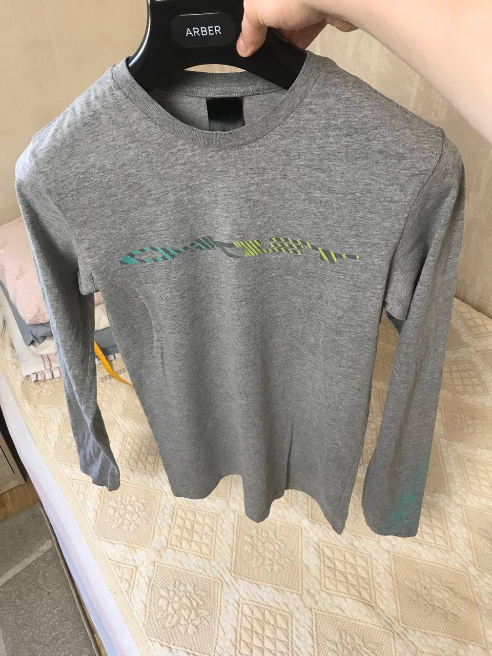 Oakley 🔥 Oakley Big Logo Software Surfboard Long Sleeve T Shirt Size US S / EU 44-46 / 1 - 7 Thumbnail