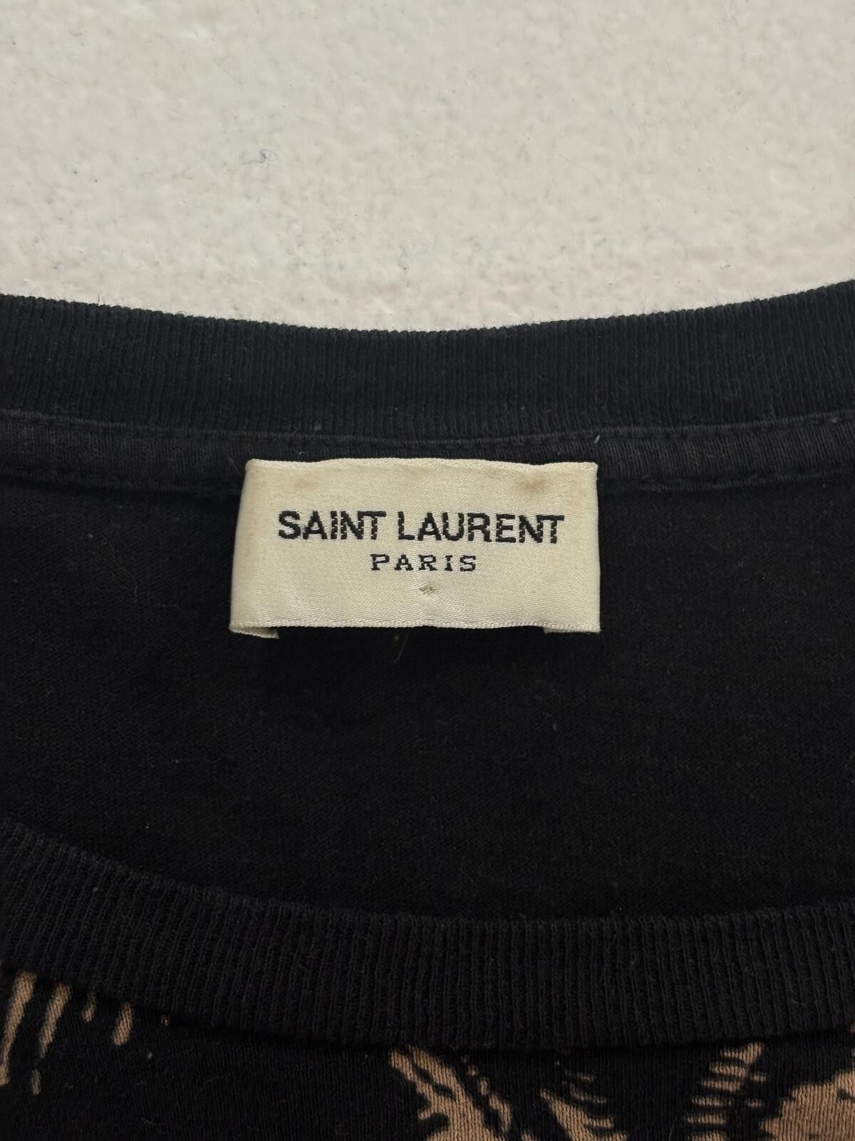 Saint Laurent Paris Saint Laurent Palms T-Shirt Size US M / EU 48-50 / 2 - 4 Thumbnail