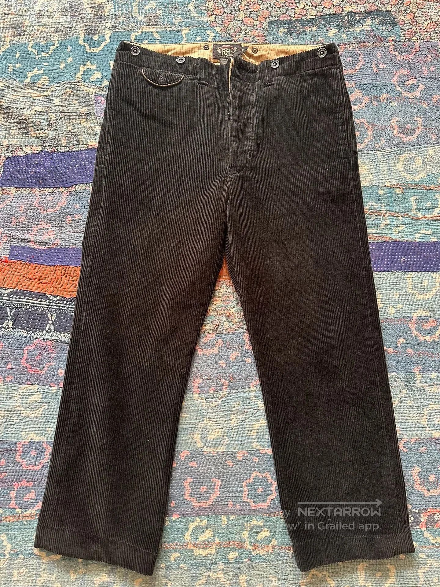 RRL Ralph Lauren RRL Corduroy Casual Pants. Size US 32 / EU 48 - 1 Thumbnail