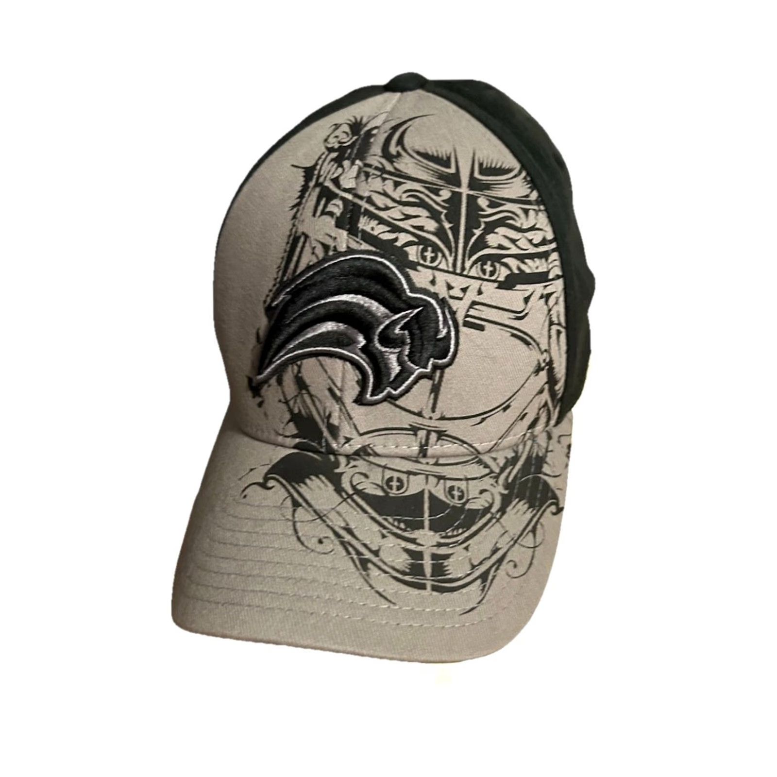 Reebok Buffalo Sabres Reebok Flex Fitted Hat Cap S/M Adult Size Baseball Cap Men Multicolor NHL Hockey Pattern Solid Style Sports Cap Size ONE SIZE - 2 Thumbnail