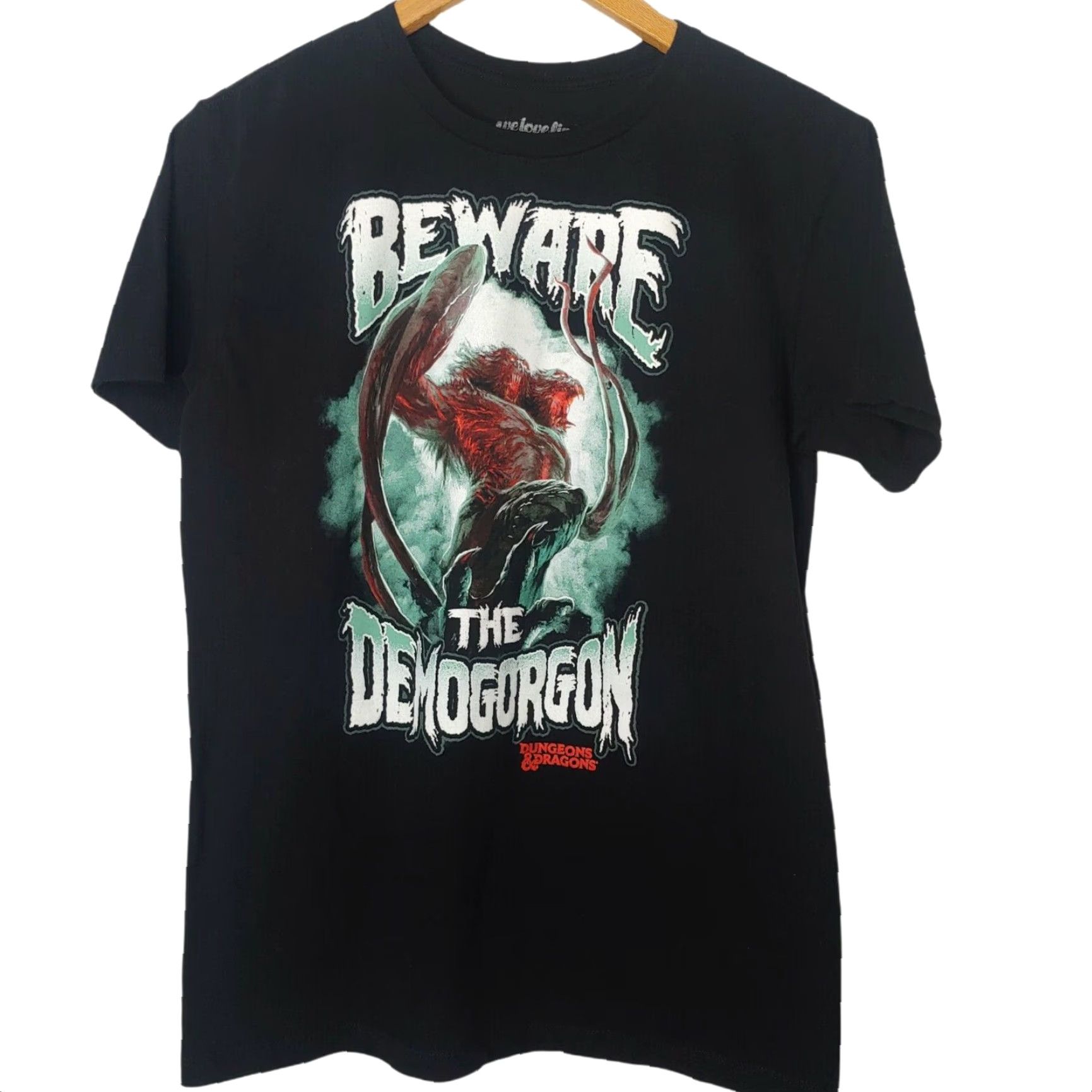 Vintage Dungeons & Dragons Shirt Men Large Beware The Demogorgon Black Gamer D&D Size US L / EU 52-54 / 3 - 2 Thumbnail