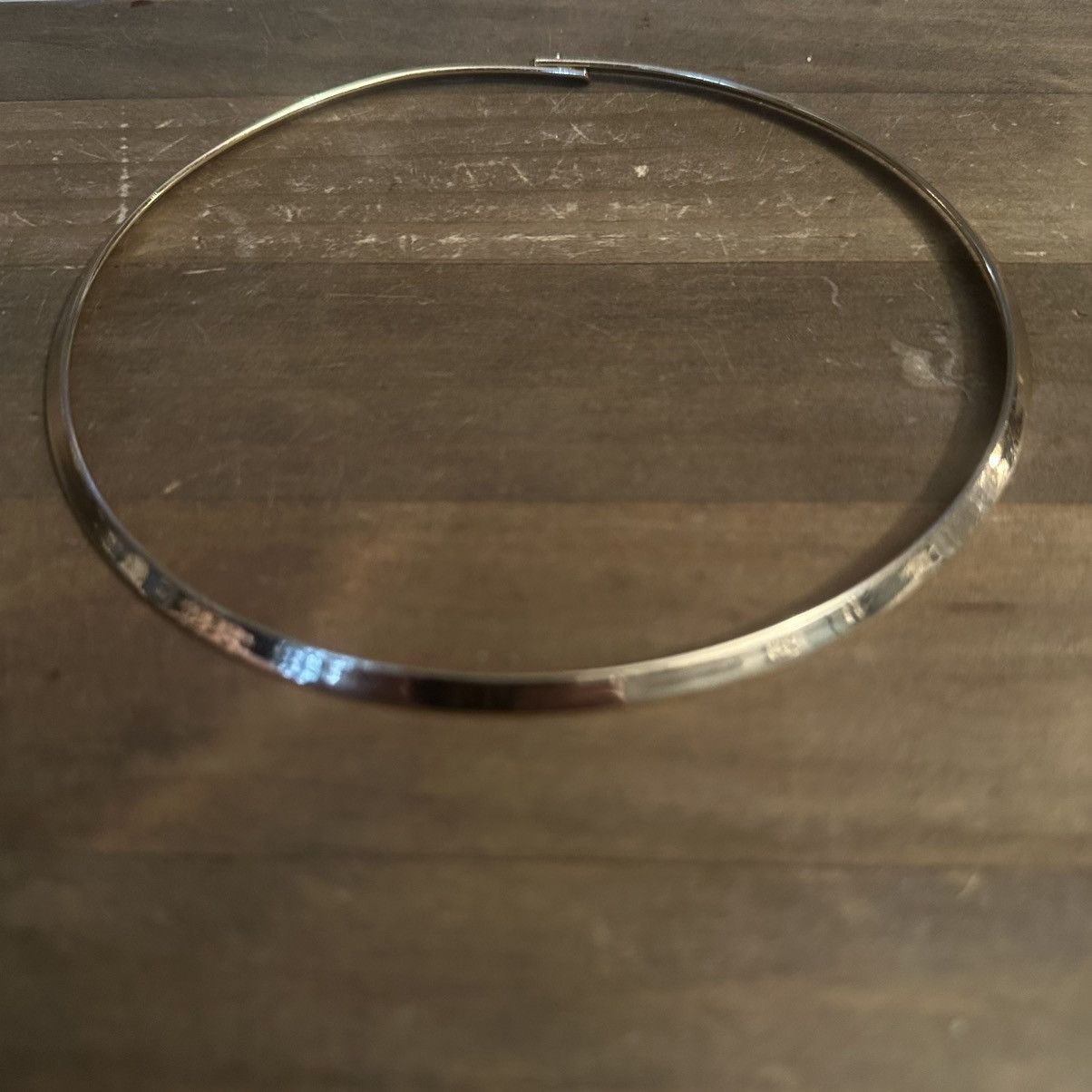 Other Gold tone hoop collar necklace Size ONE SIZE - 2 Thumbnail