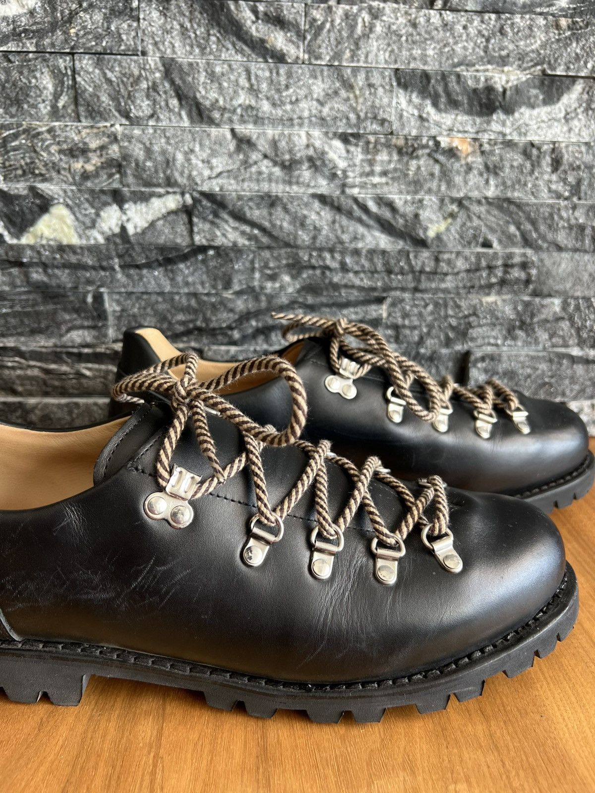 Paraboot Clusaz Noir Size US 12 / EU 45 - 4 Thumbnail