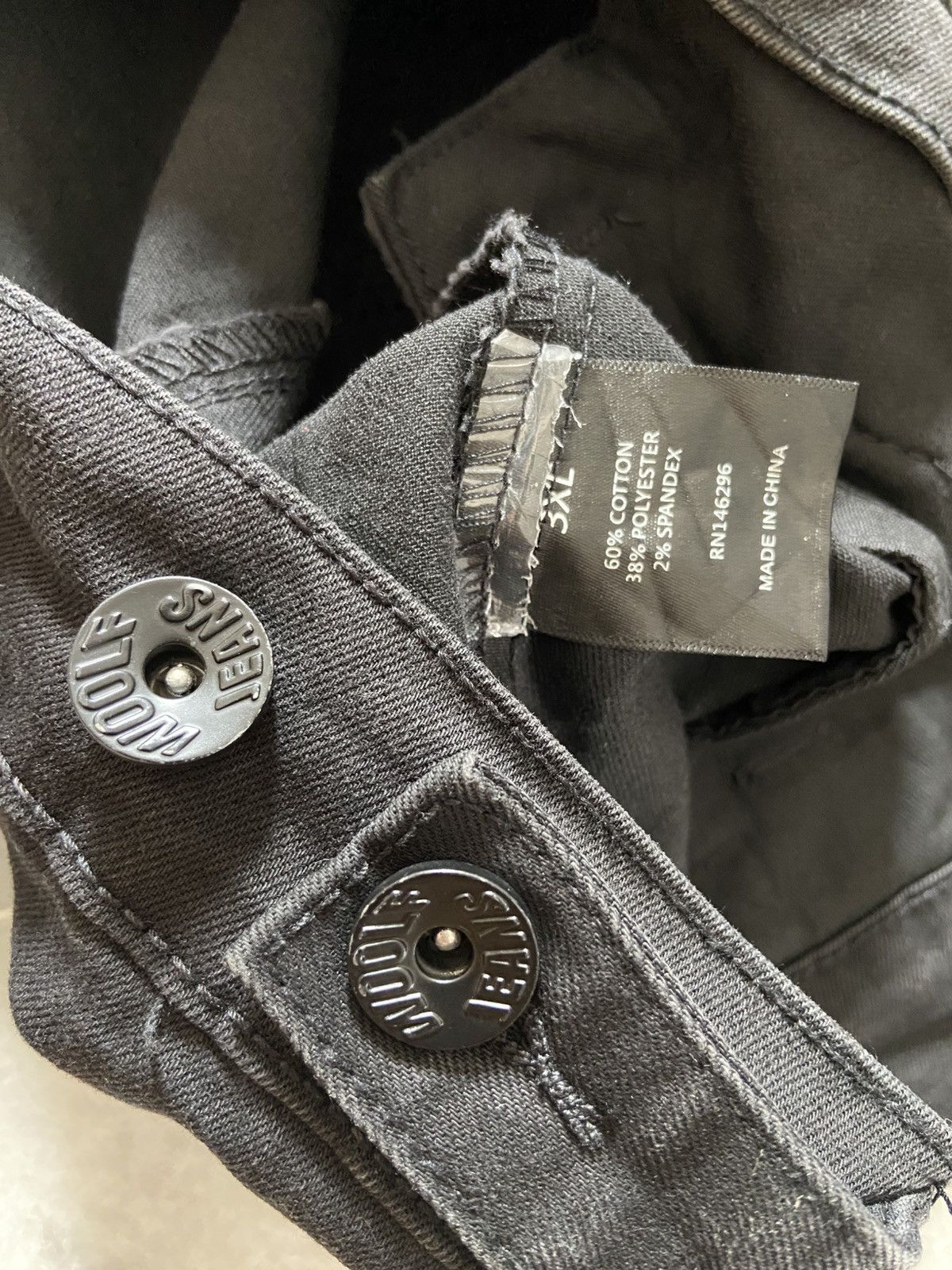 Woolf Woolf Jeans denim bondage Jacket Size US XL / EU 56 / 4 - 8 Thumbnail