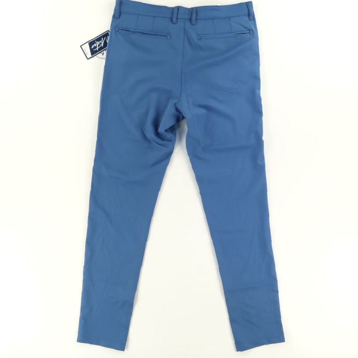 Vintage Mister Technical Polyester Microfiber Chino Pants Periwinkle Men's 32 Size US 32 / EU 48 - 4 Thumbnail