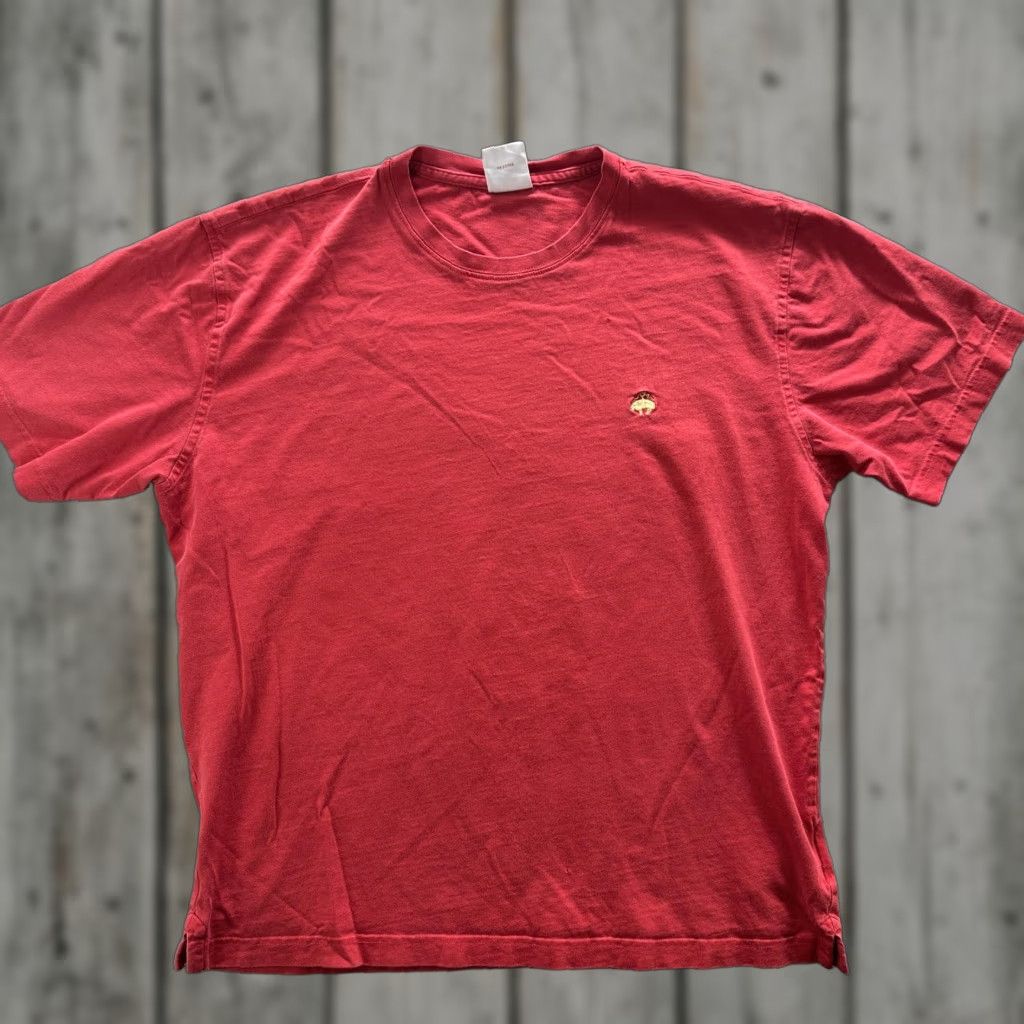 Brooks Brothers Brooks Brothers Shirt Mens Large Red Cotton Embroidered Umbrella Logo Classic Tee Size US L / EU 52-54 / 3 - 1 Thumbnail