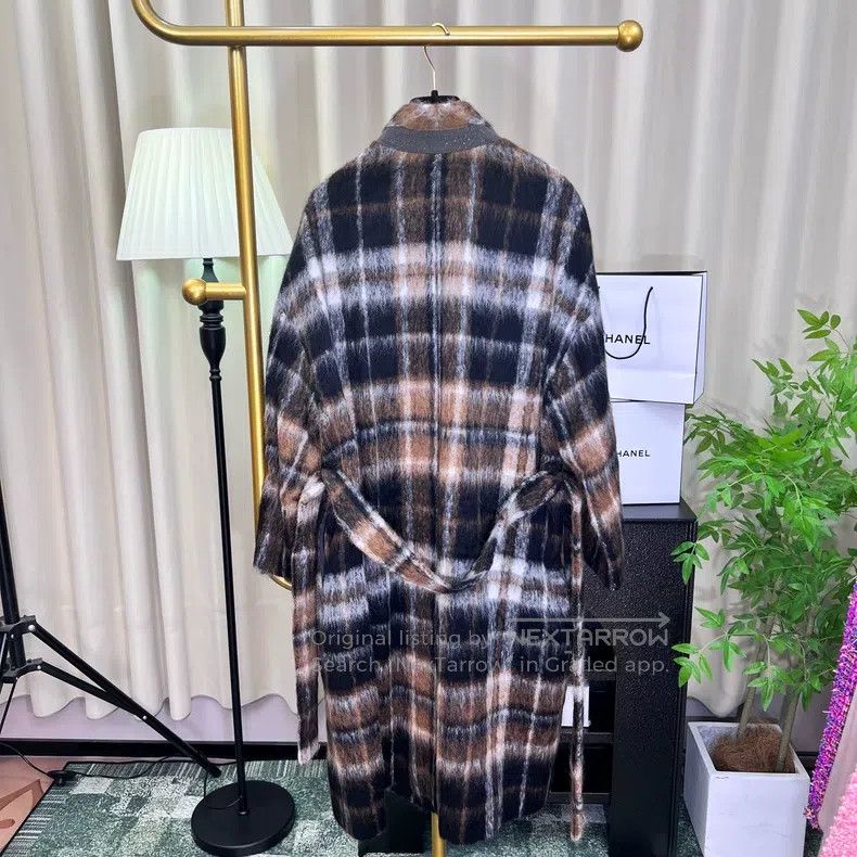 Brunello Cucinelli Brunello Cucinelli 18FW Alpaca Cashmere Horse Hair Pearl N Size XS / US 0-2 / IT 36-38 - 2 Thumbnail