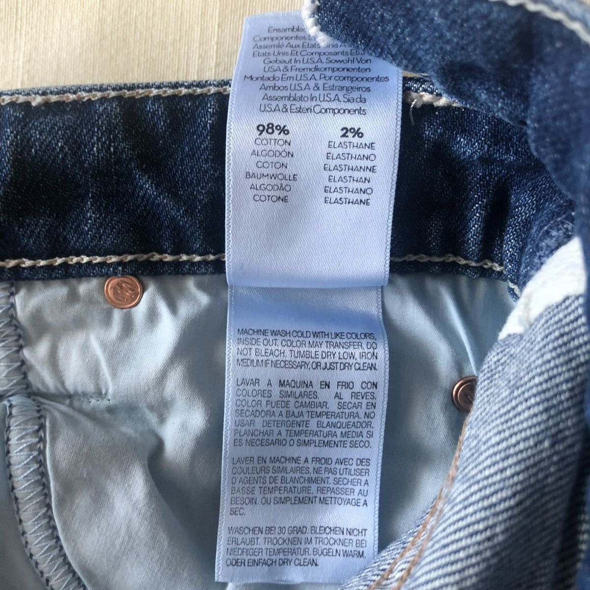 MOTHER Mother Grunge Step Waist Destroy The Dazzler Shift Jean 27 Size 27" / US 4 / IT 40 - 13 Thumbnail