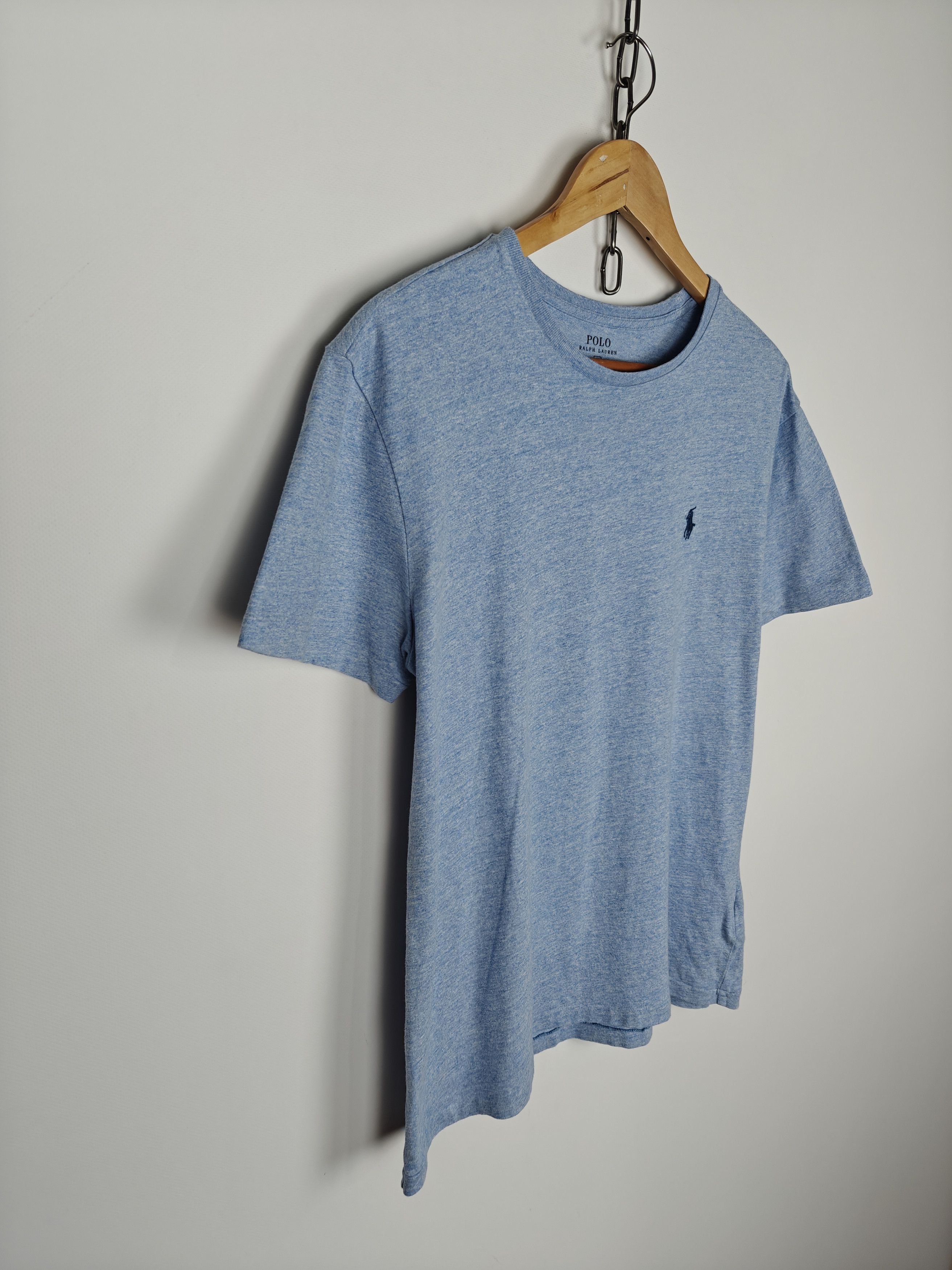 Polo Ralph Lauren Polo Ralph Lauren Basic T-Shirt Blue Tee Small Logo M Size US M / EU 48-50 / 2 - 5 Thumbnail