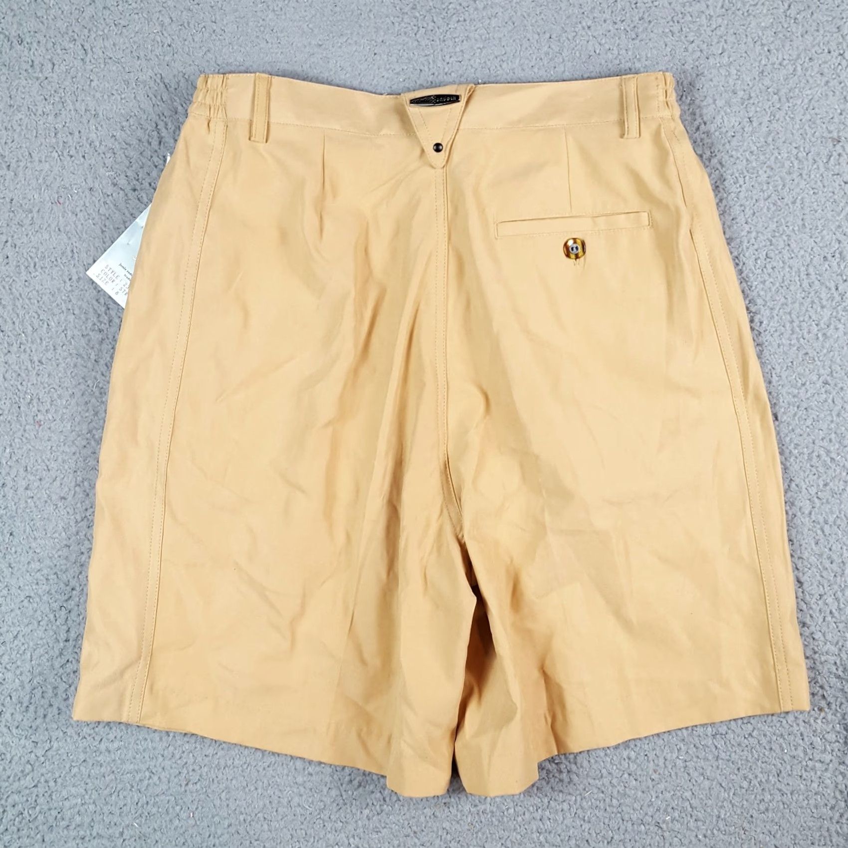 Vintage VINTAGE Jamie Sadock Chino Shorts Womens Size 8 Khaki Y2K Preppy Relaxed Fit Golf Shorts Size 30" / US 8 / IT 44 - 7 Thumbnail