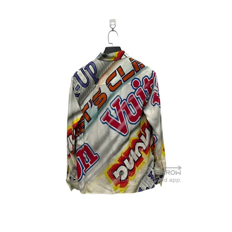 Louis Vuitton Louis Vuitton Graffiti Letter Shirt Size XS / US 0-2 / IT 36-38 - 2 Thumbnail