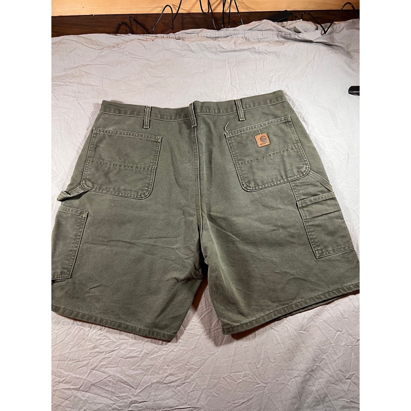 Carhartt Carhartt Men’s Vintage Work Shorts B25 MOS Grey Size 40 Size US 40 / EU 56 - 4 Thumbnail