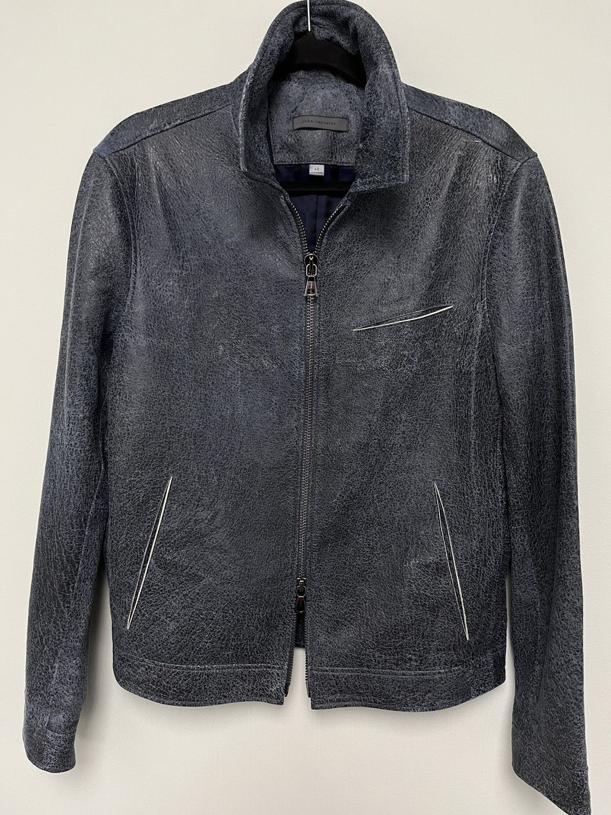 John Varvatos Sheepskin Slim Fit Jacket. 38 Size US M / EU 48-50 / 2 - 12 Thumbnail