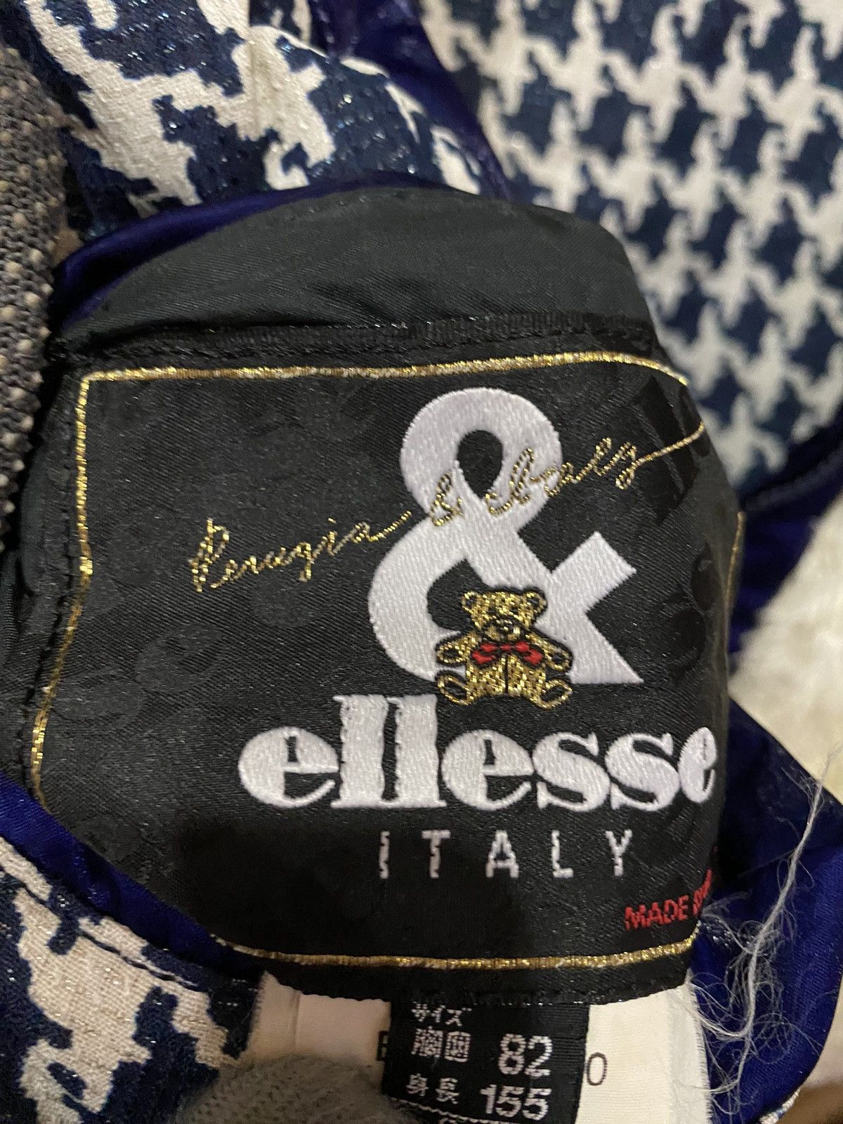 Ellesse VINTAGE REVERSIBLE BEAR ELLESSE JACKET Size US L / EU 52-54 / 3 - 18 Thumbnail