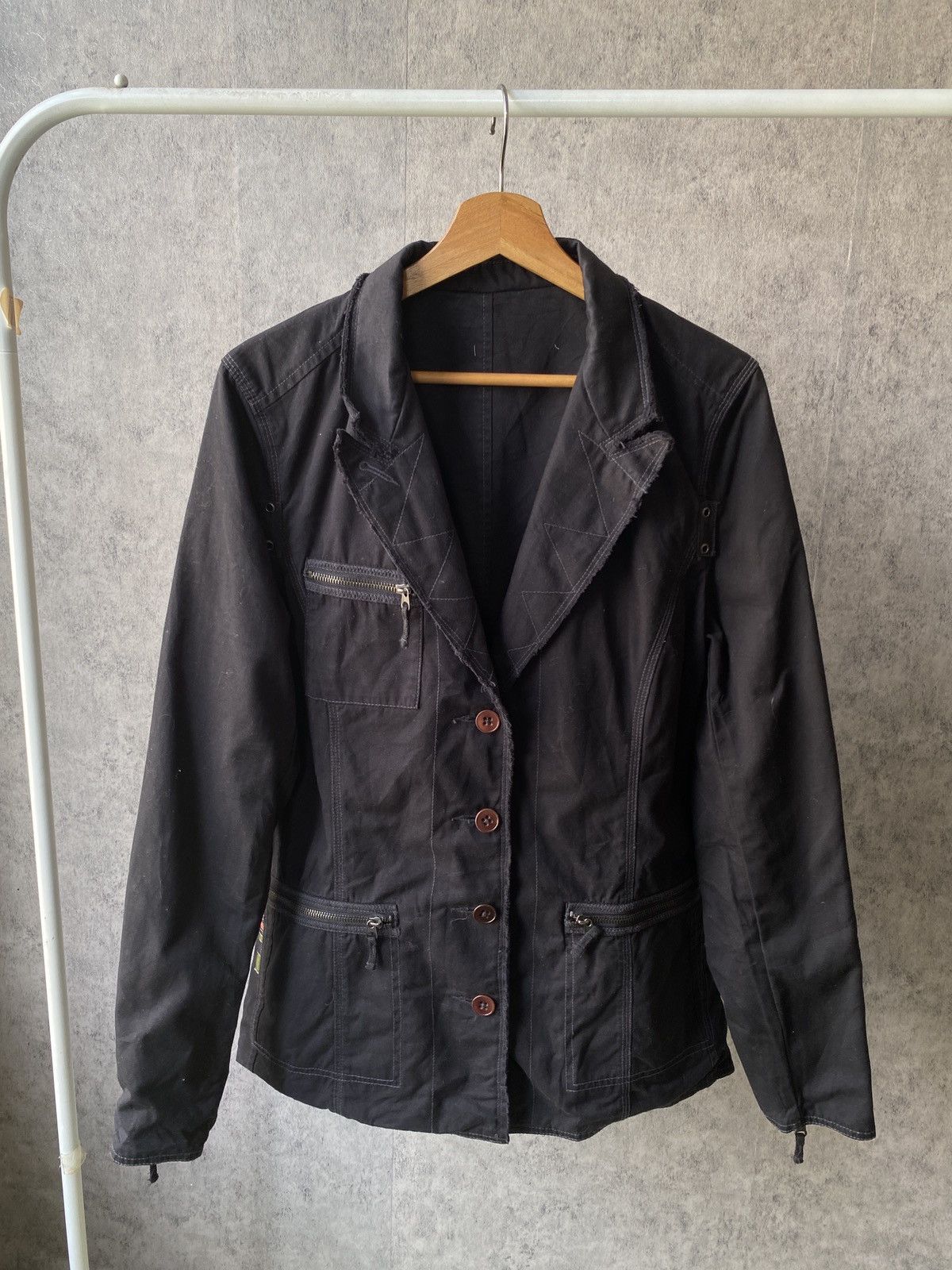 Japanese Brand × Vintage NYC SOUL JAPAN Reversible Patchwork Design Jacket Size US M / EU 48-50 / 2 - 3 Thumbnail